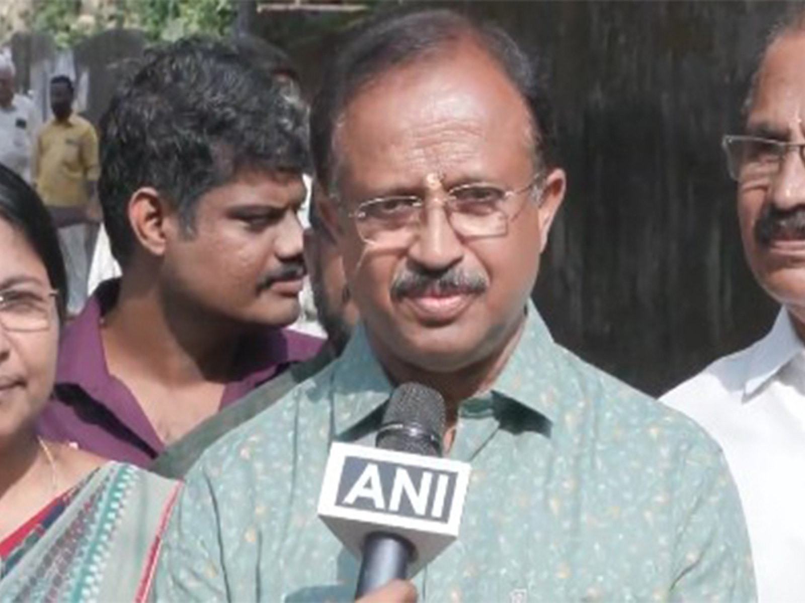 BJP Kazahakootam candidate V Muraleedharan (Photo/ANI)