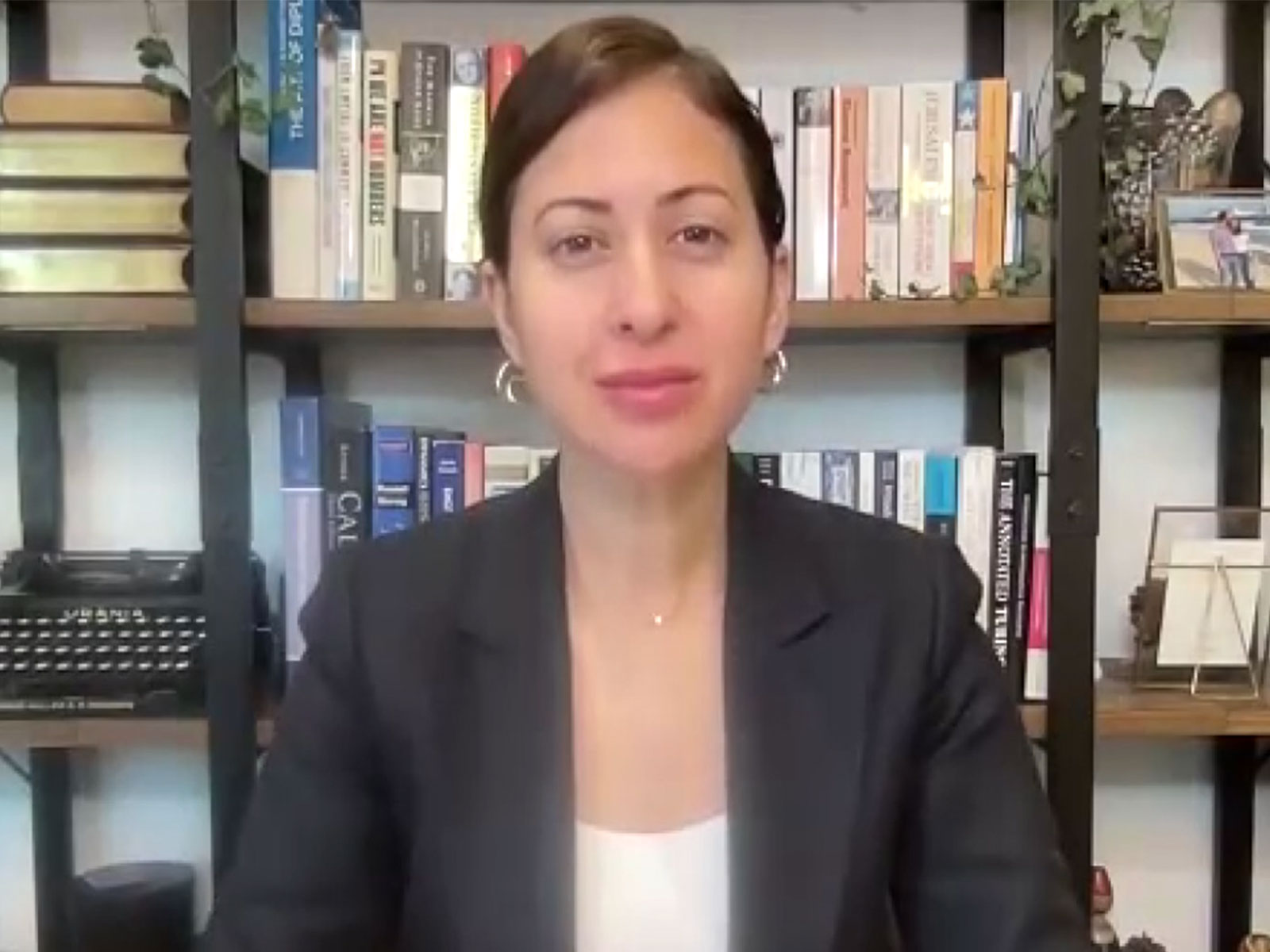 Jasmine El‑Gamal, Former Pentagon Middle East advisor and CEO of Averos Strategies (Photo/ANI) Jasmine El‑Gamal, Former Pentagon Middle East advisor and CEO of Averos Strategies (Photo/ANI)