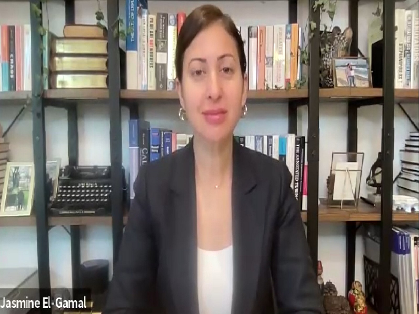 Jasmine El‑Gamal, Former Pentagon Middle East advisor and CEO of Averos Strategies (Photo/ANI) Jasmine El‑Gamal, Former Pentagon Middle East advisor and CEO of Averos Strategies (Photo/ANI)