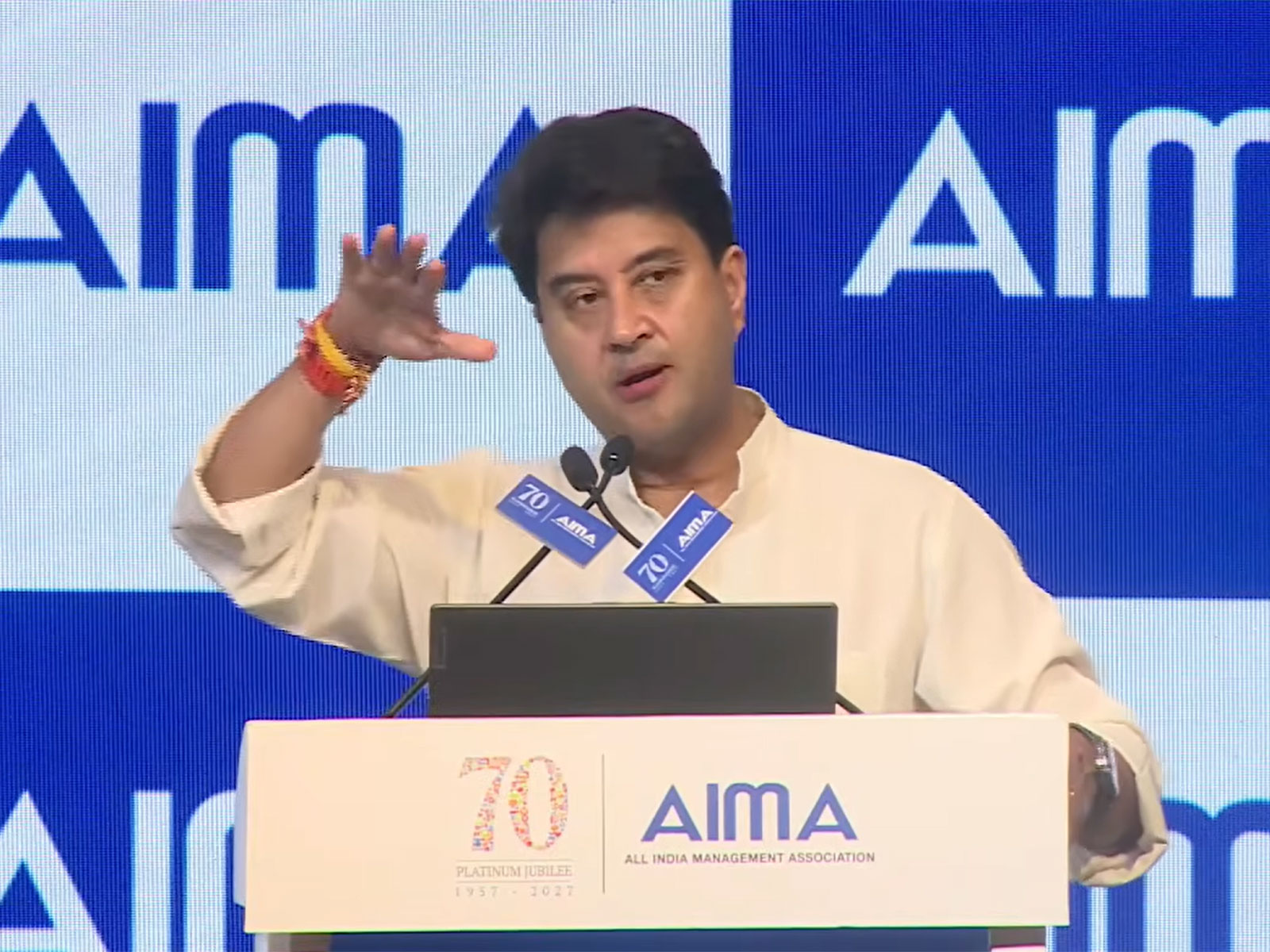 Jyotiraditya Scindia, Union Minister for Communications (Photo/@JM_Scindia)