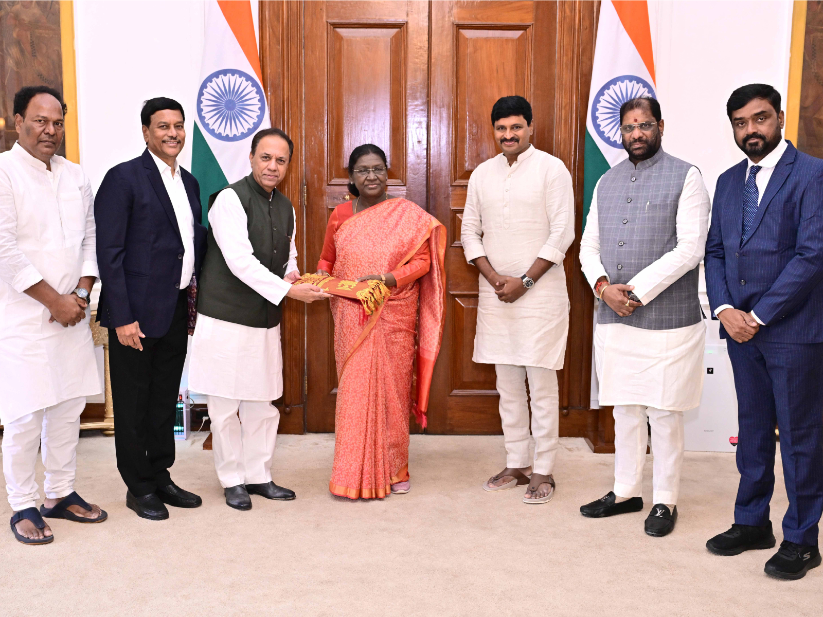 President Droupadi Murmu at the event (Photo/Rashtrapati Bhavan)