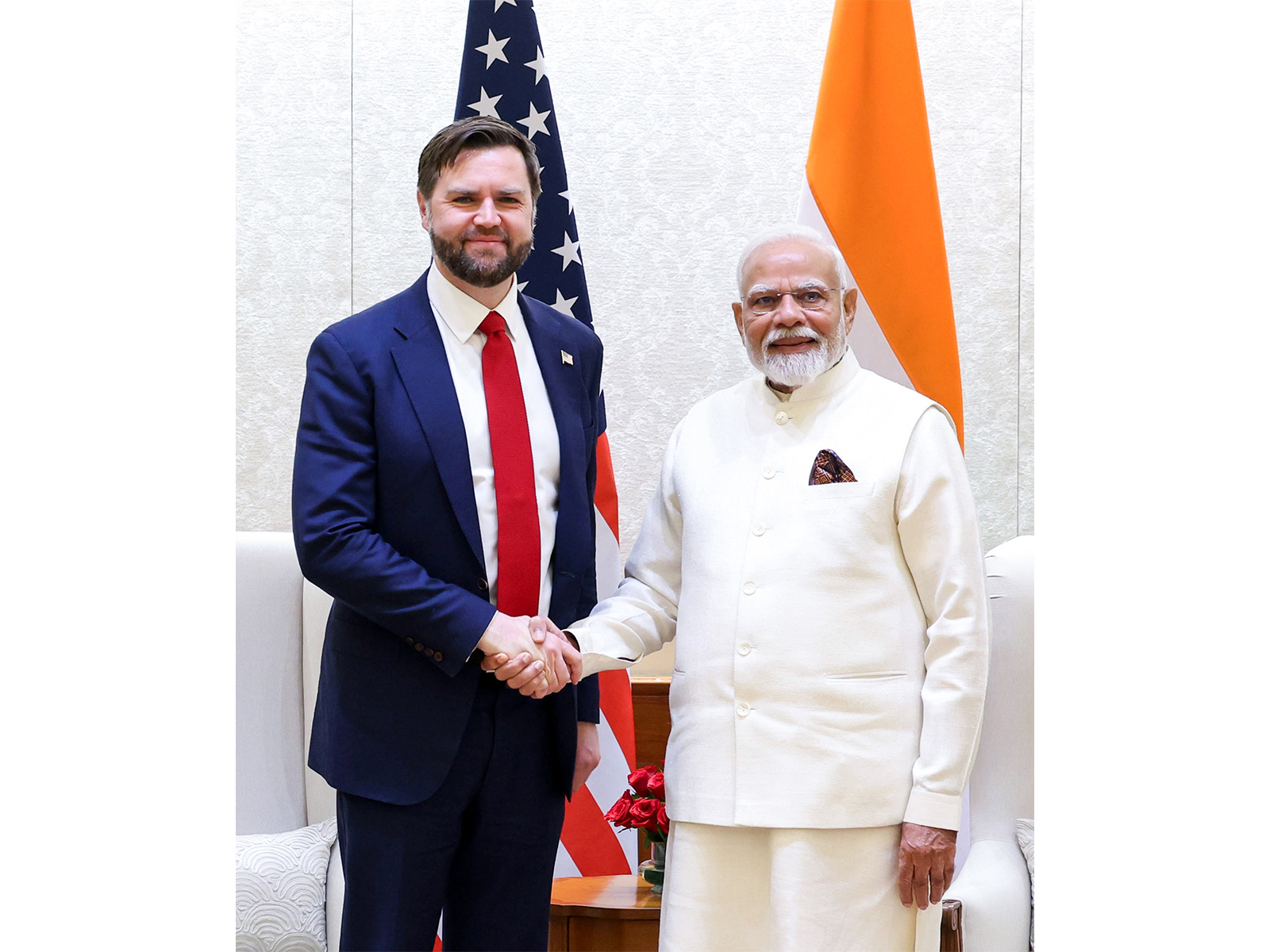 US Vice President JD Vance with Prime Minister Narendra Modi (File photo/ANI)
