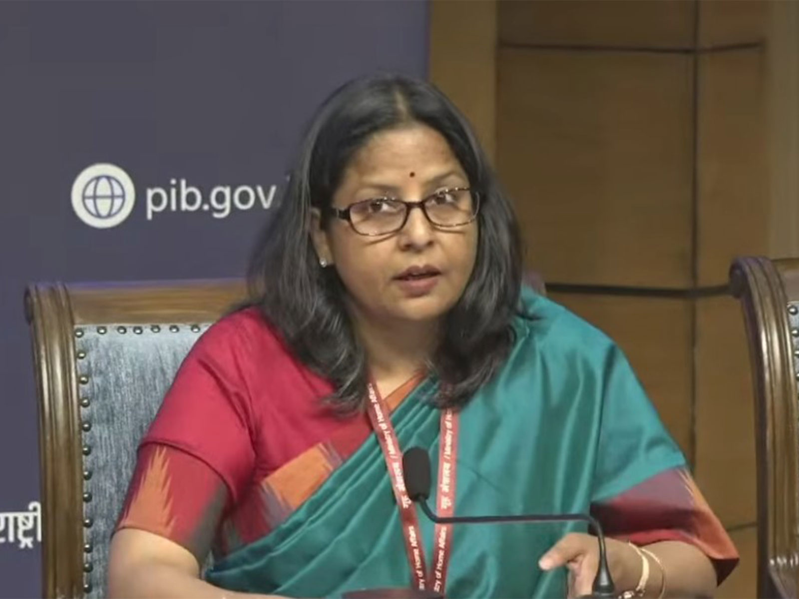 Sujata Sharma, Joint Secretary, Ministry of Petroleum and Natural Gas (Photo-ANI) 