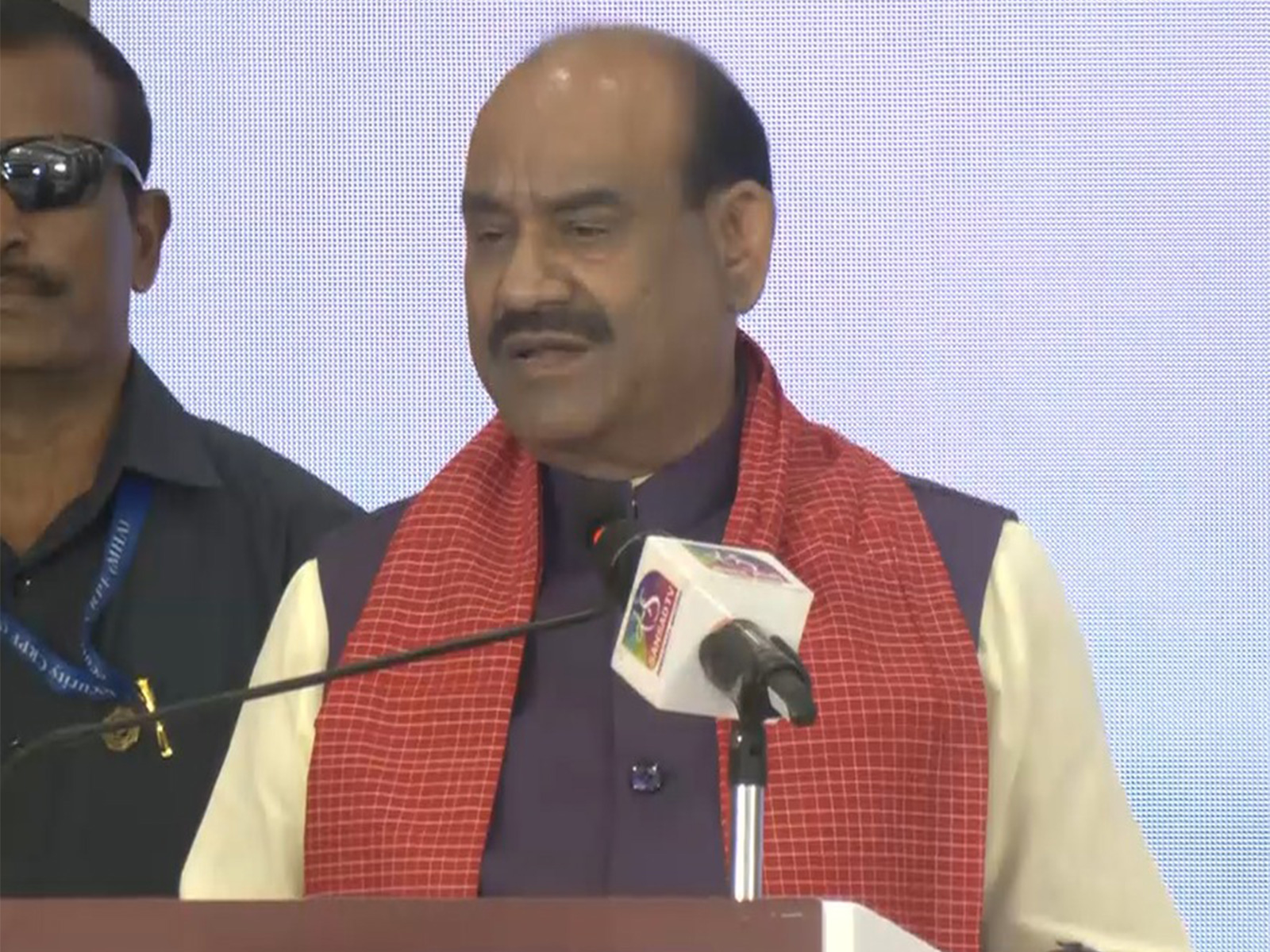 Lok Sabha Speaker Om Birla adressing first CPA India Region Zone VII Conference (Photo/ANI)