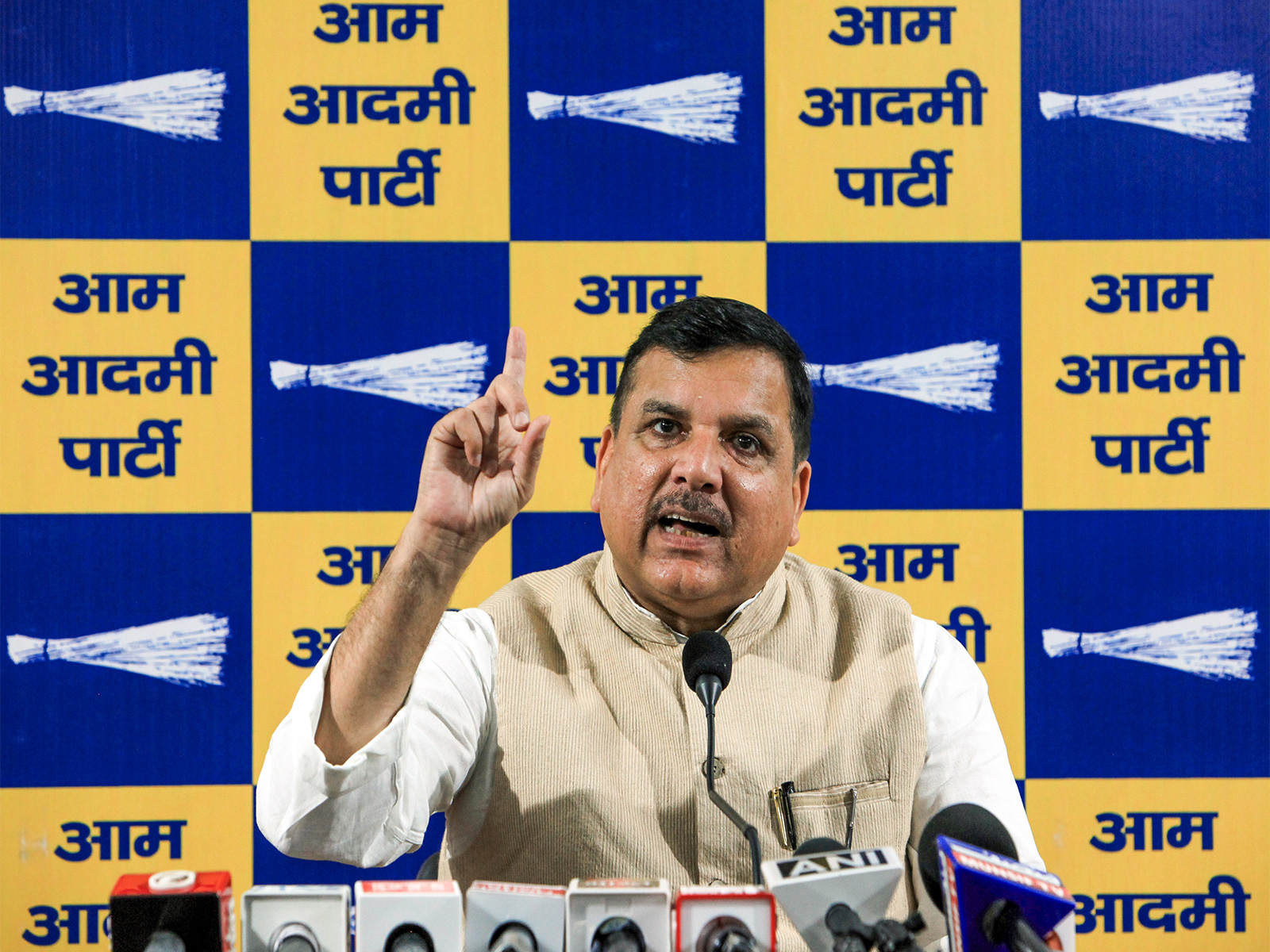 AAP MP Sanjay Singh (Photo/ANI) AAP MP Sanjay Singh (Photo/ANI)