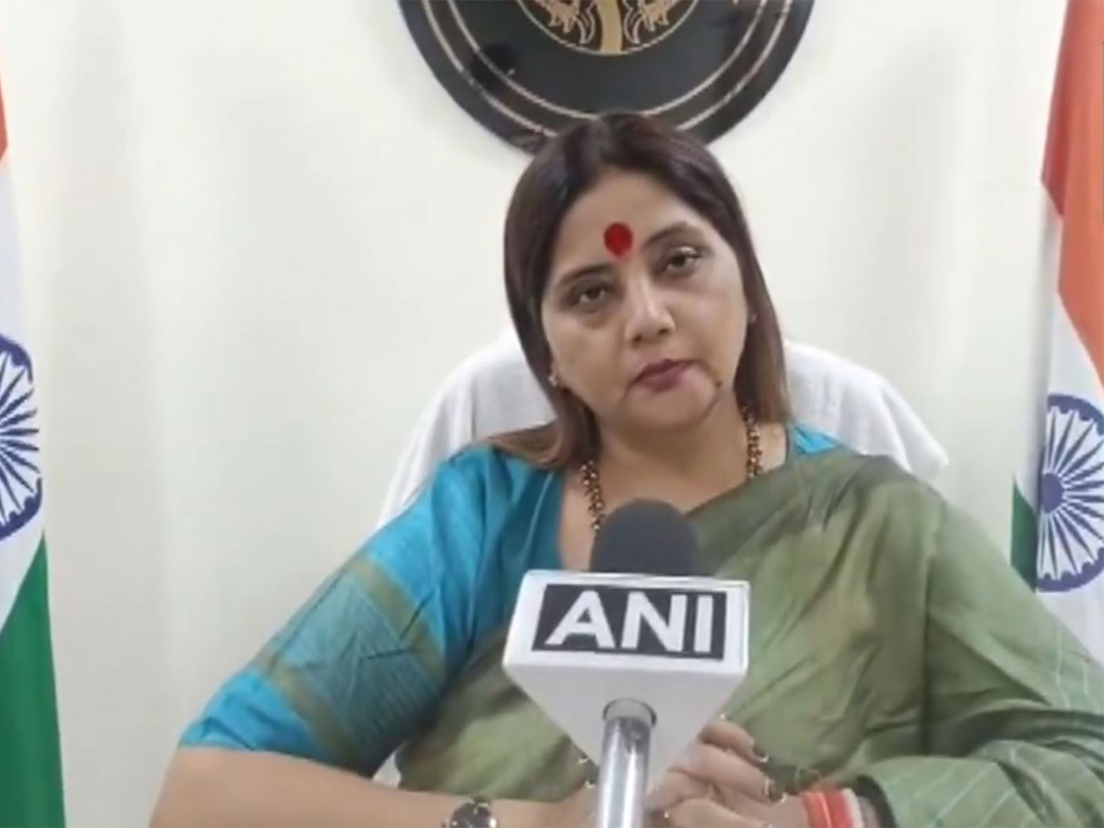 Uttar Pradesh State Women's Commission Chairman, Babita Chauhan (Photo/ANI) Uttar Pradesh State Women's Commission Chairman, Babita Chauhan (Photo/ANI)
