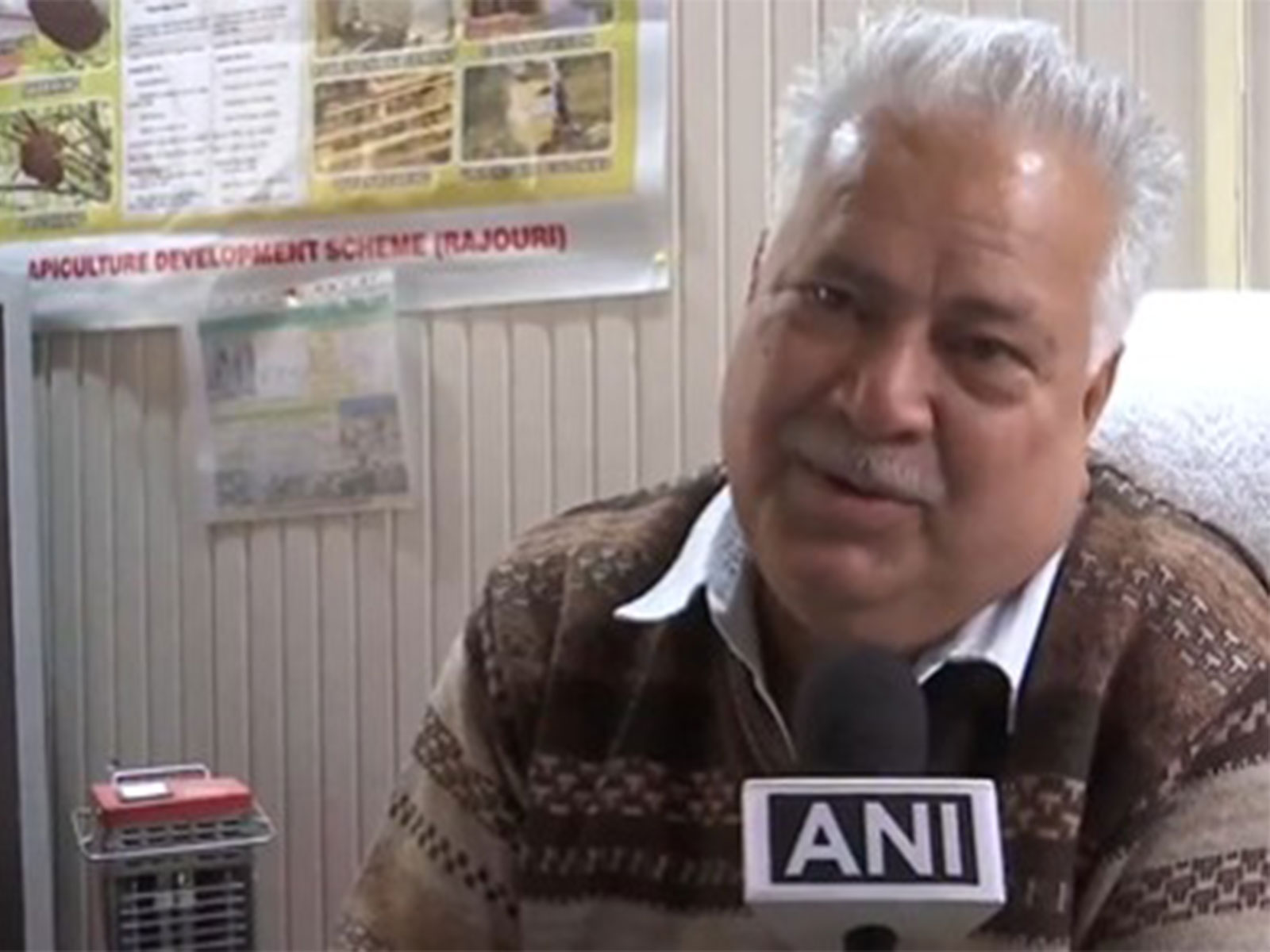 Agriculture Department Officer and Nodal Officer (KKG) Ravi Sharma (Photo/ANI)