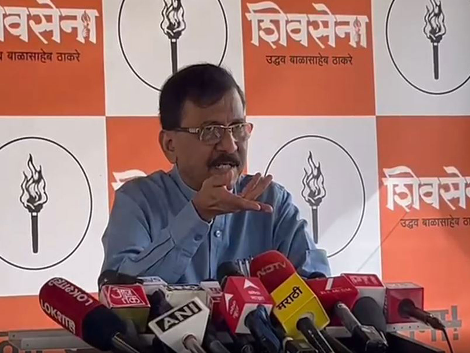 Shiv Sena (UBT) MP Sanjay Raut (Photo/ANI)
