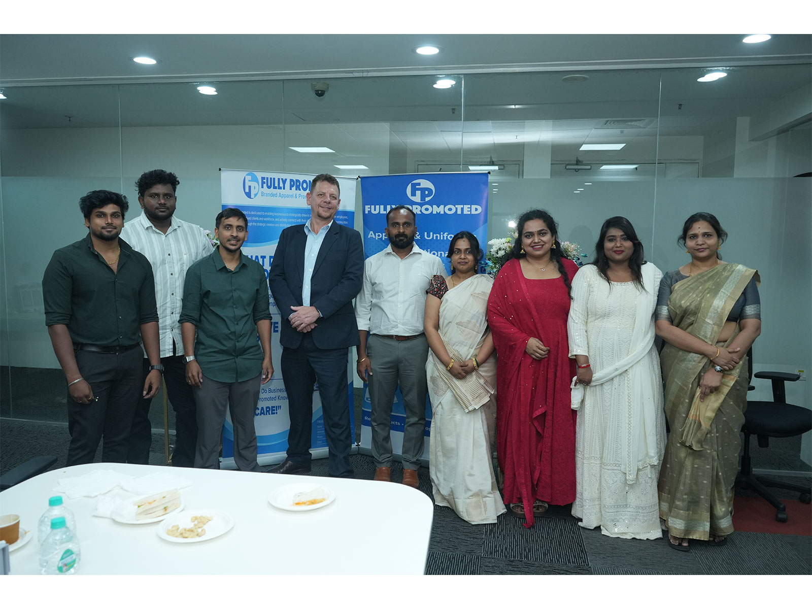 Fully Promoted launches in Sholinganallur, Chennai, graced by Michael O’Connor alongside India’s Master Franchise member