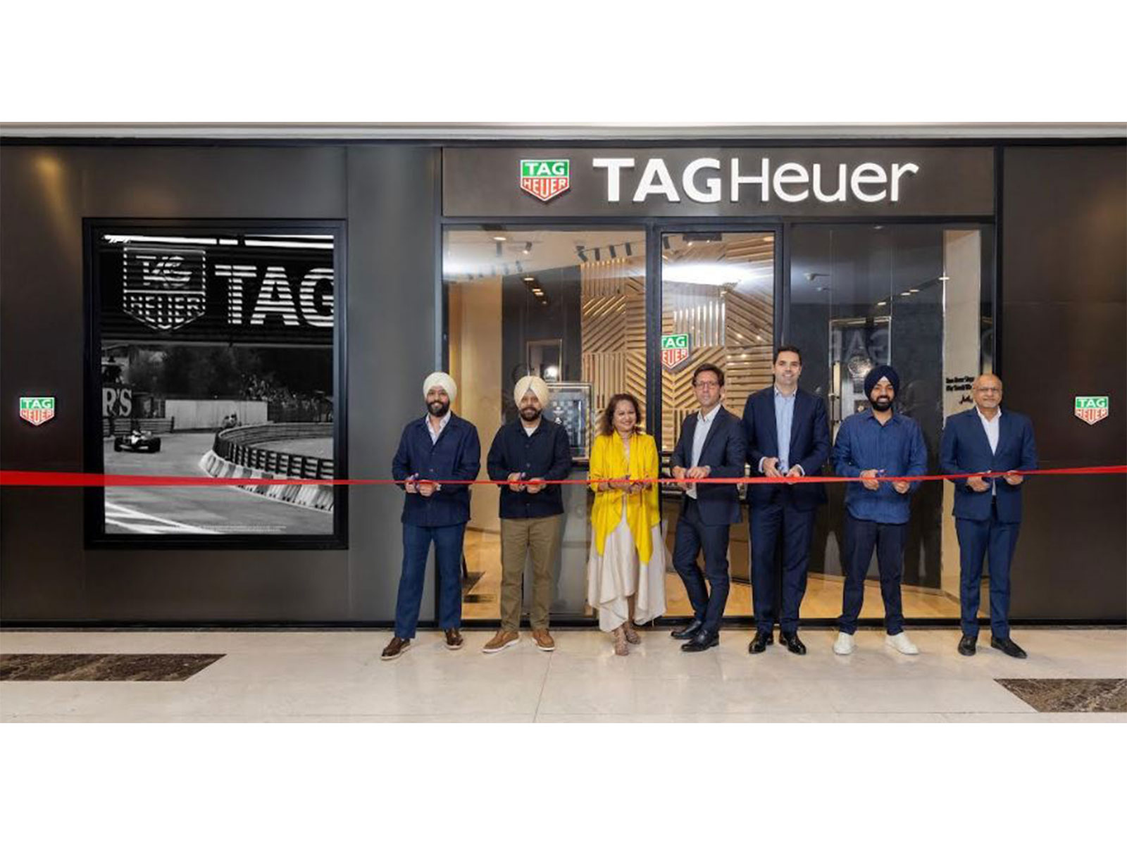  DLF Mall of India welcomes TAG Heuers First Boutique Store