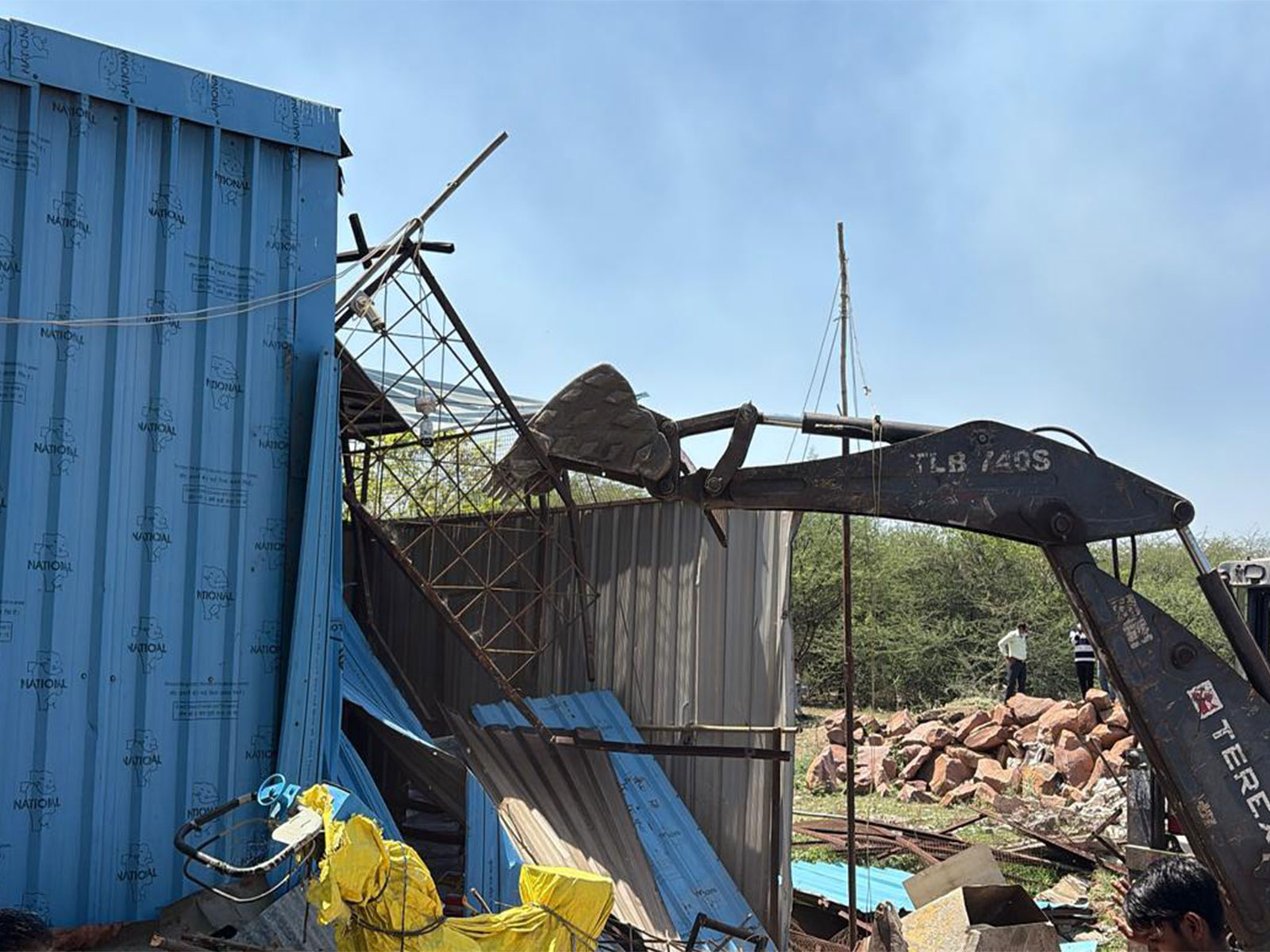 Visual from the spot (Photo/ANI) Visual from the spot (Photo/ANI)