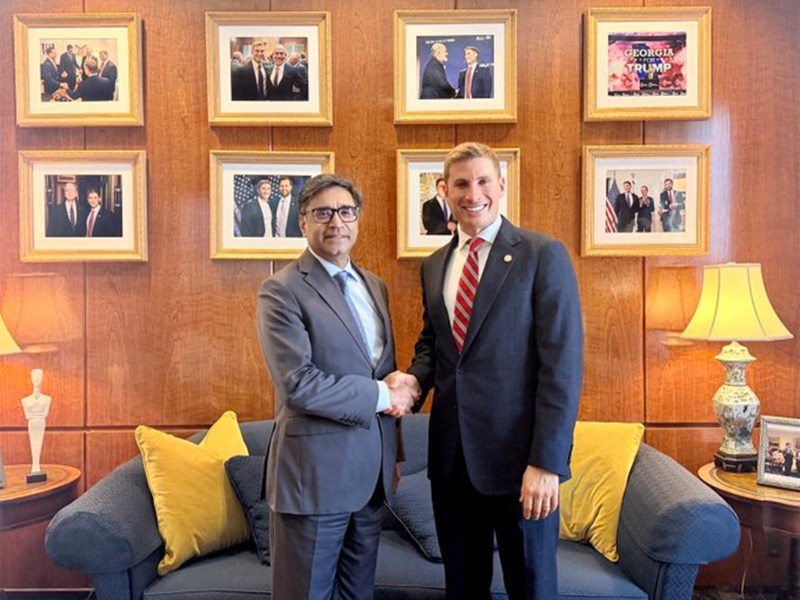 Foreign Secretary Vikram Misri with US Under Secretary of State for Economic Affairs Jacob S Helberg (Photo/X@UnderSecE) Foreign Secretary Vikram Misri with US Under Secretary of State for Economic Affairs Jacob S Helberg (Photo/X@UnderSecE)