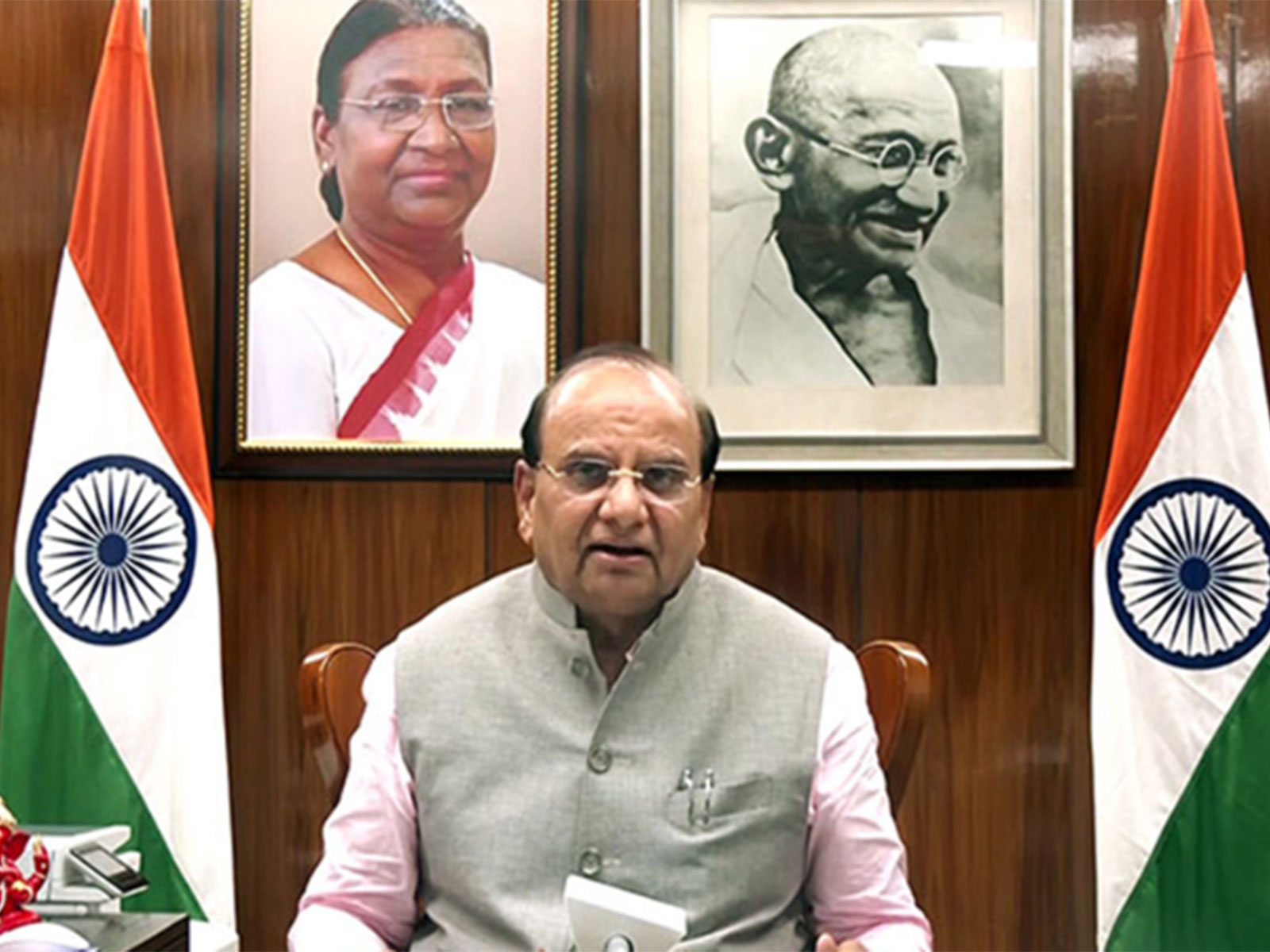 Ladakh LG VK Saxena (FilePhoto/ANI)