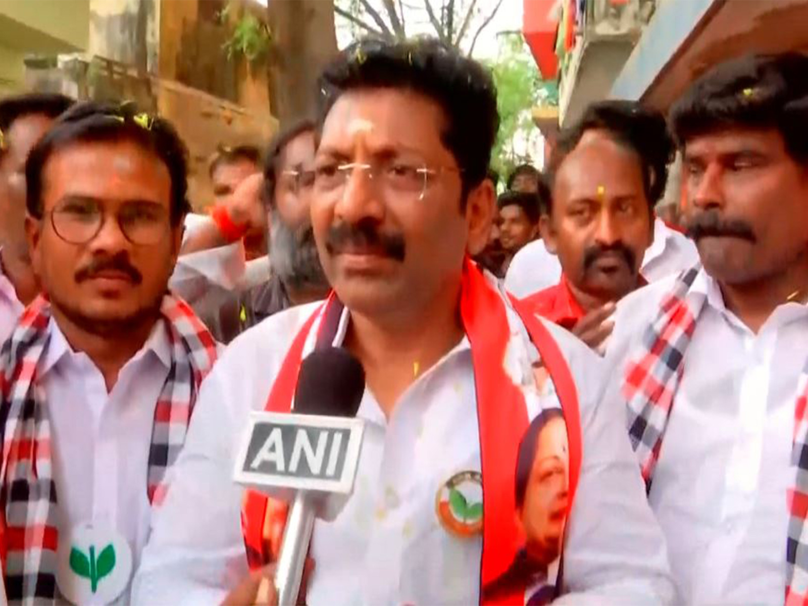 AIADMK candidate (Photo/ANI) AIADMK candidate (Photo/ANI)