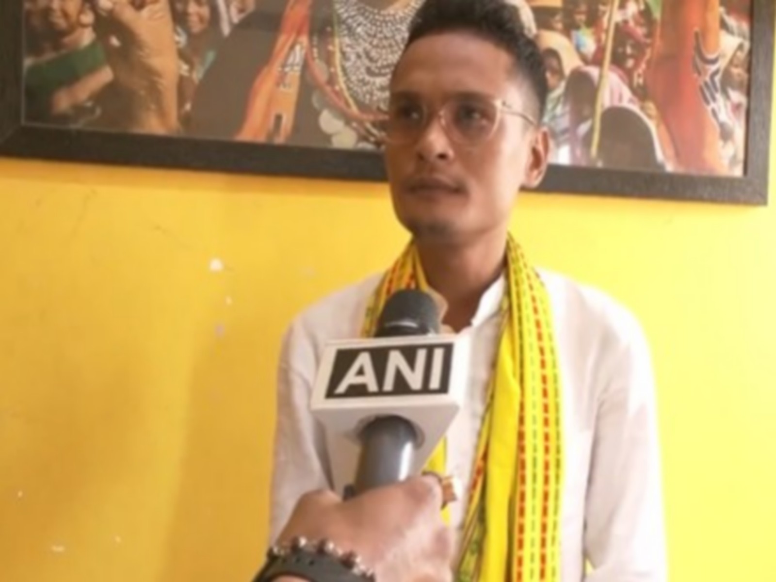 BJP candidate David Debbarma (Photo/ANI)