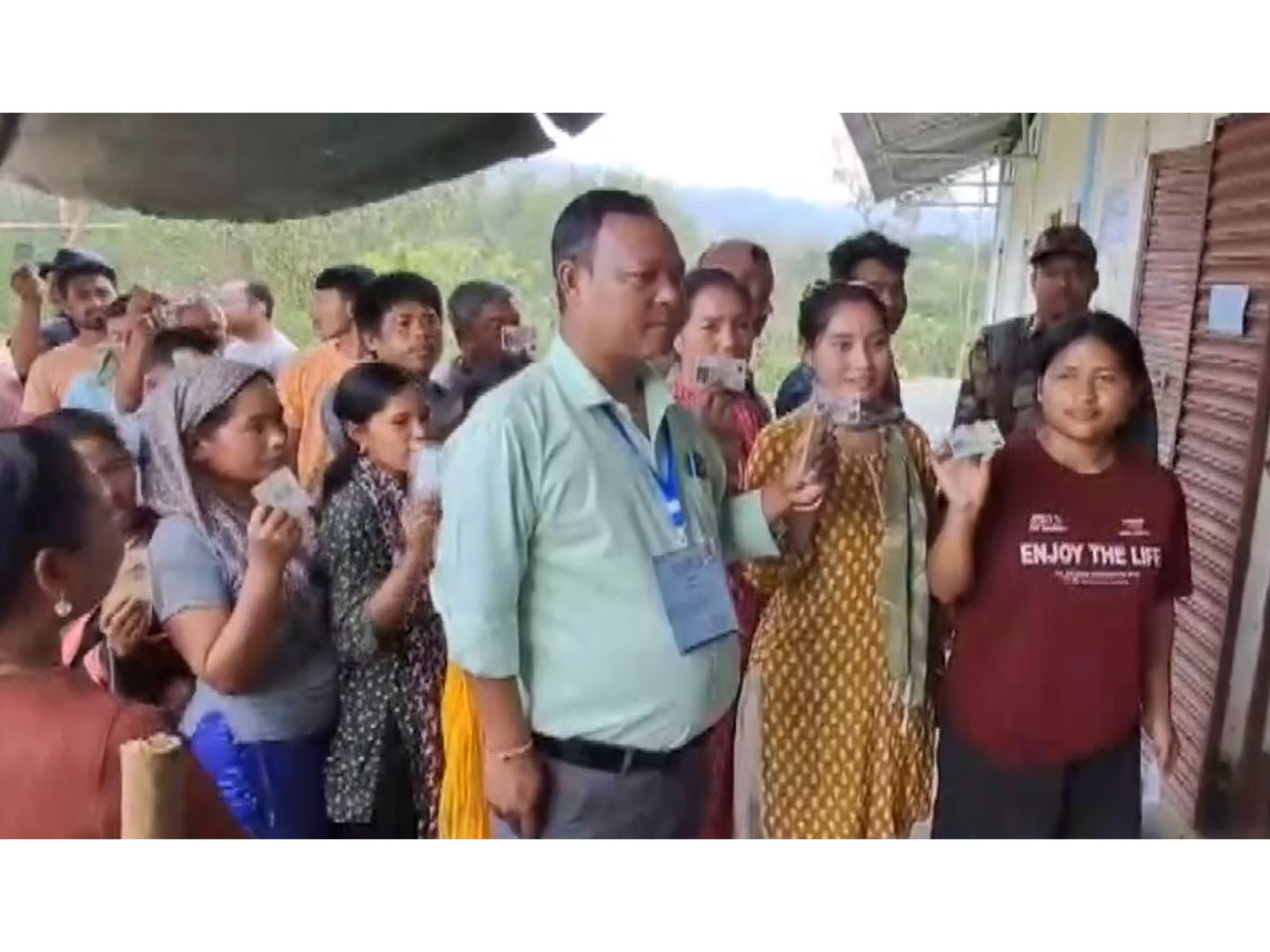 TTAADC Election: Around 21.5% voter turnout recorded till 9 am (Photo/ANI)