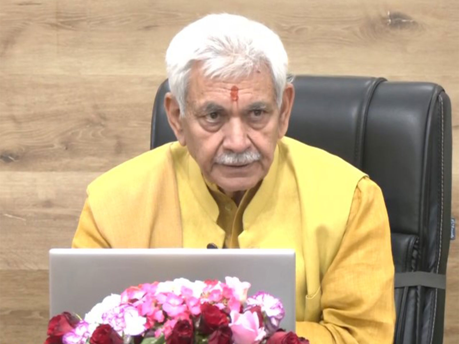 Lieutenant Governor of Jammu and Kashmir Manoj Sinha (Photo/ANI)