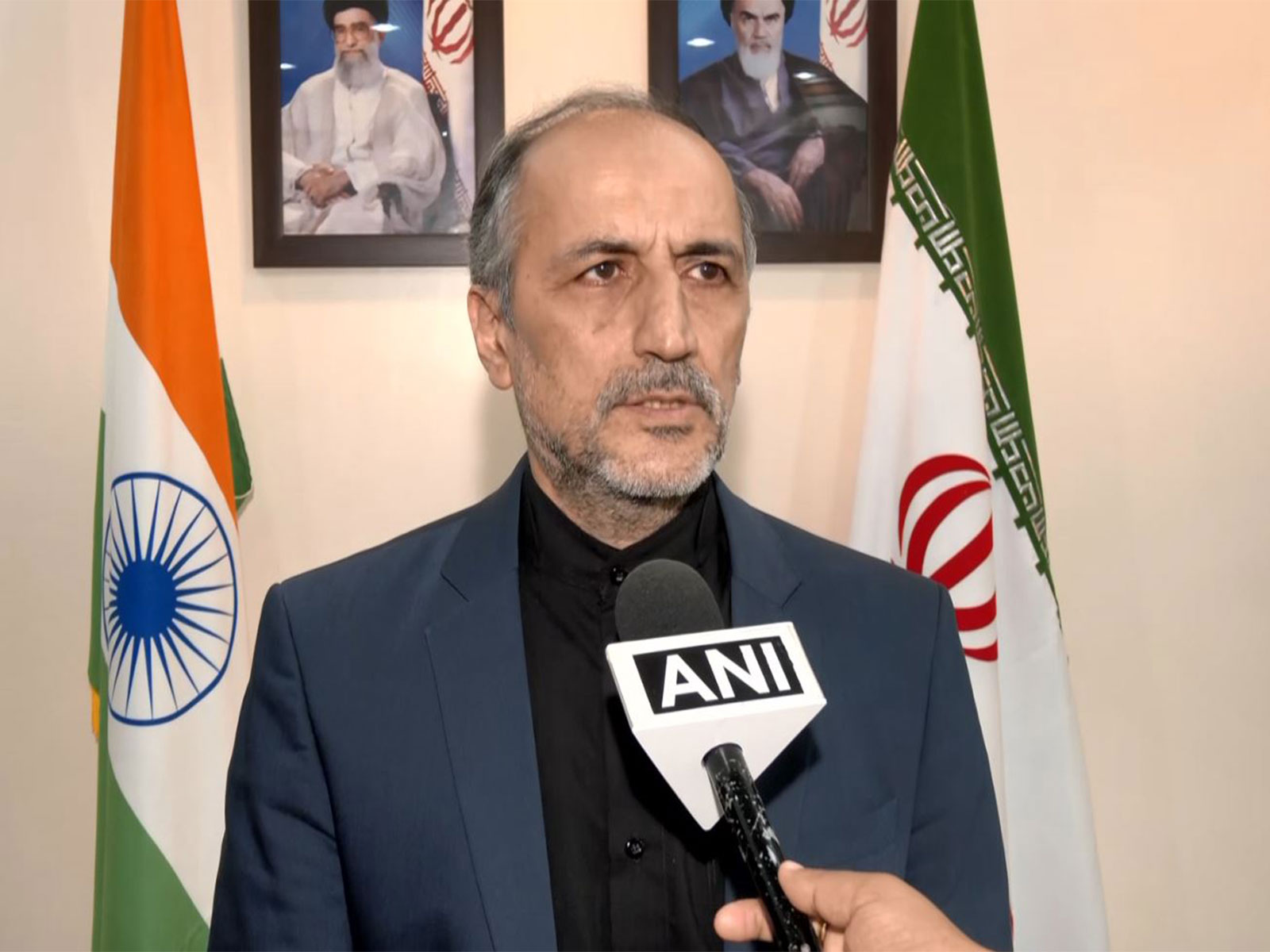 Iran’s Consul General in Mumbai, Saeid Reza Mosayeb Motlagh (Photo/ANI)