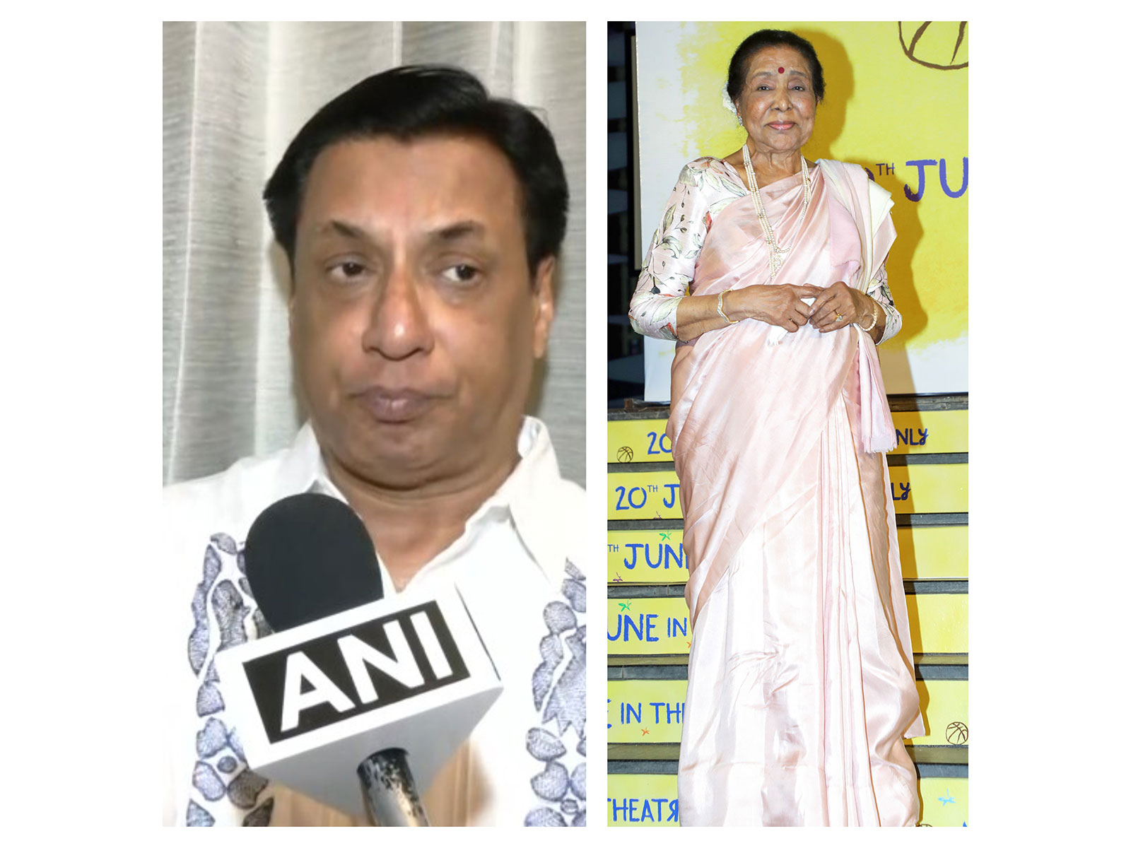 Madhur Bhandarkar remembers Asha Bhosle (Image source: ANI) Madhur Bhandarkar remembers Asha Bhosle (Image source: ANI)