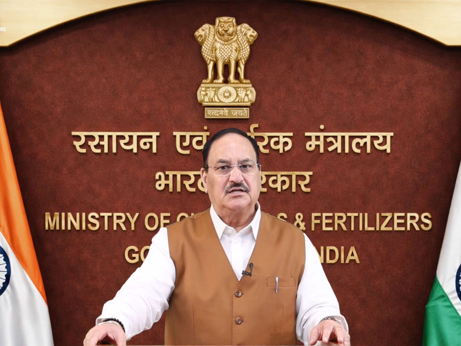 Union Minister of Health & Family Welfare and Chemicals & Fertilisers, JP Nadda (Photo/ Ministry of Chemicals & Fertilisers) Union Minister of Health & Family Welfare and Chemicals & Fertilisers, JP Nadda (Photo/ Ministry of Chemicals & Fertilisers)
