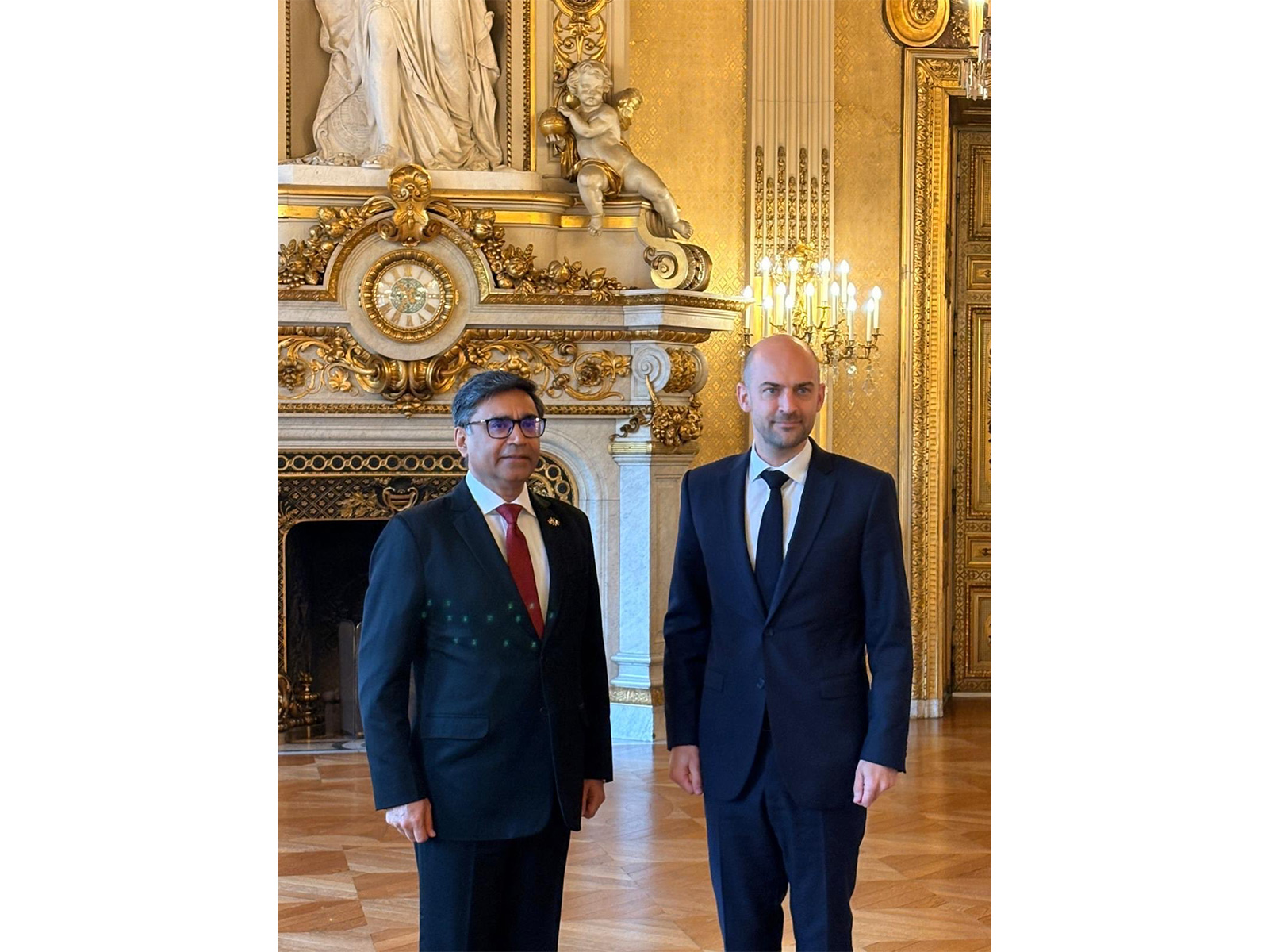 FS Misri meets French FM Jean-Noël Barrot (Photo/X@IndiaembFrance)