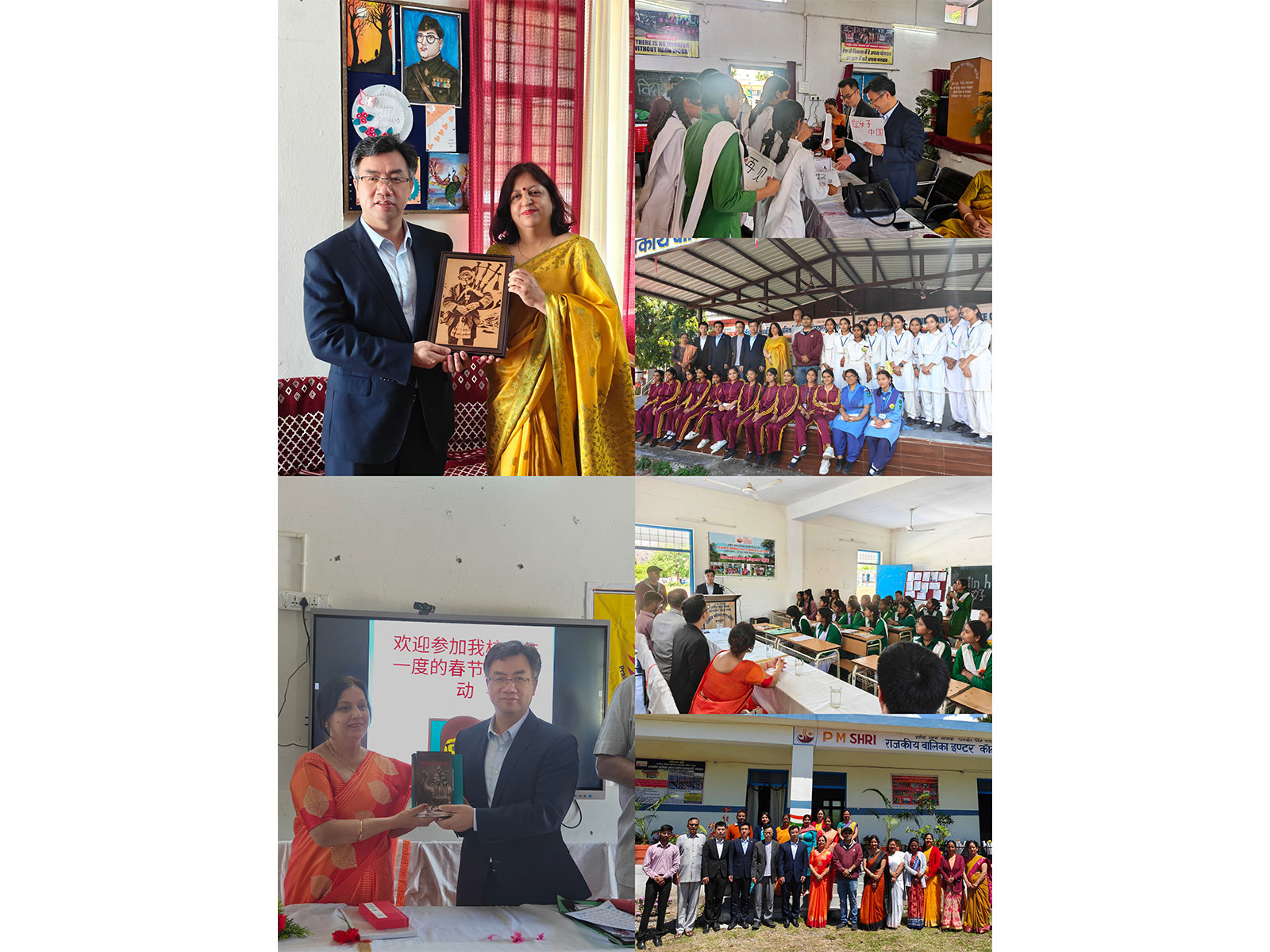 Chinese Minister-Counsellor Chen Jianjun in Dehradun with his team (Photo: X@China_Amb_India) Chinese Minister-Counsellor Chen Jianjun in Dehradun with his team (Photo: X@China_Amb_India)