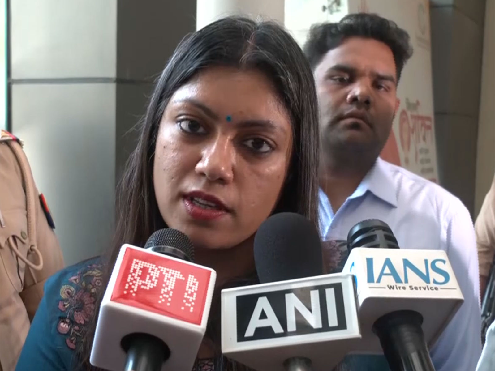 Gautam Buddha Nagar DM Medha Roopam (Photo/ANI)