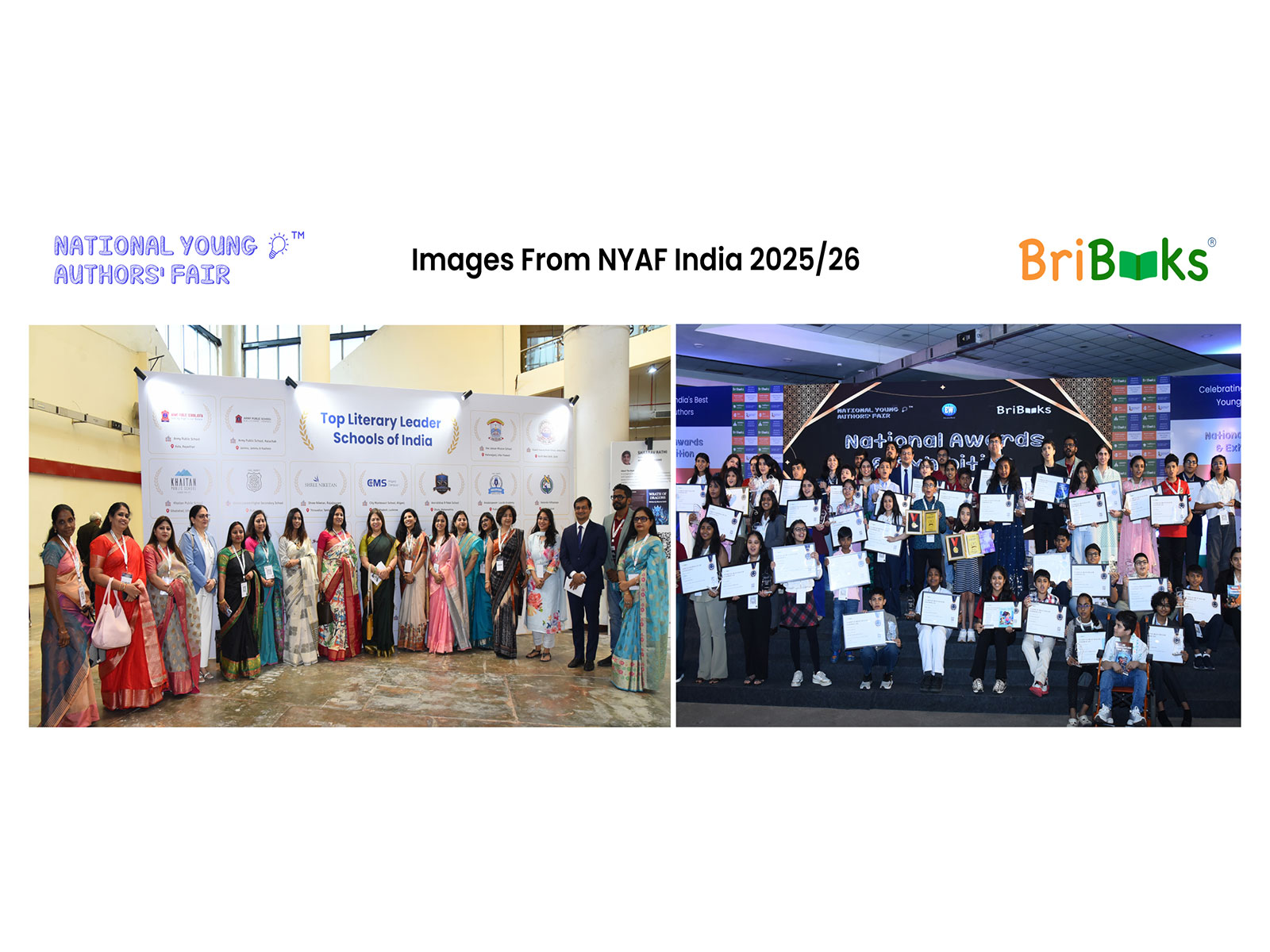 BriBooks Honours India’s Best Young Authors and Schools at the National Awards & Exhibition 2025–26 BriBooks Honours India’s Best Young Authors and Schools at the National Awards & Exhibition 2025–26