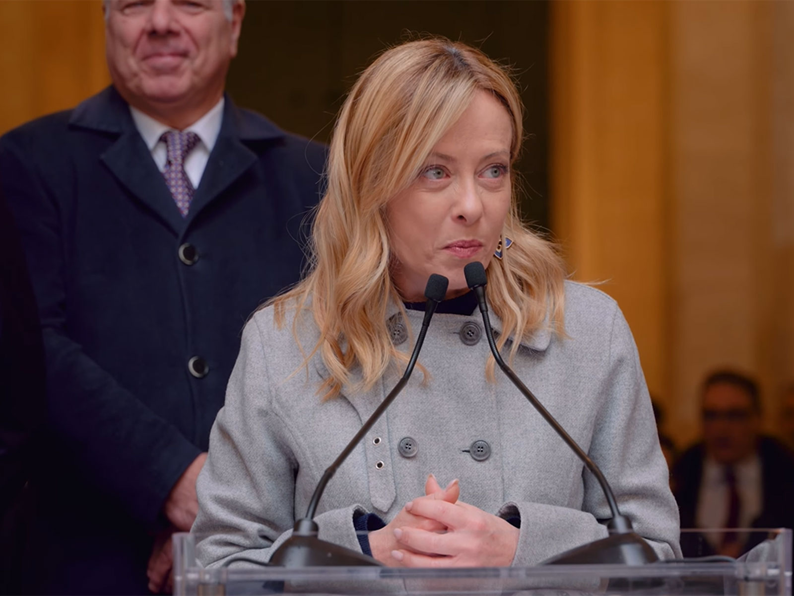 Italian Prime Minister Giorgia Meloni (Photo: YouTube@Palazzo Chigi)