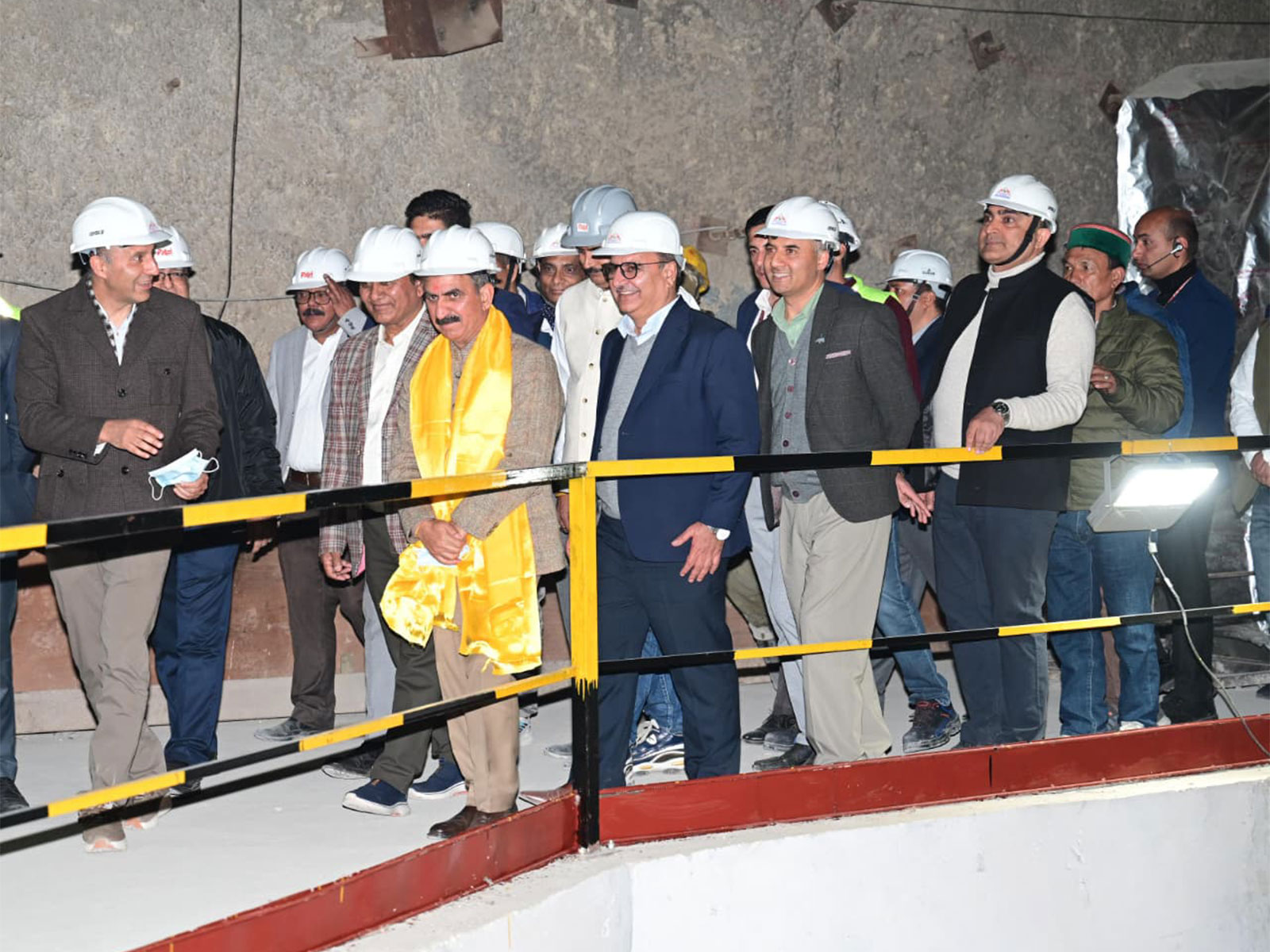 Himachal CM reviews progress of Shongtong–Karcham hydroelectric project (Photo/CMO)