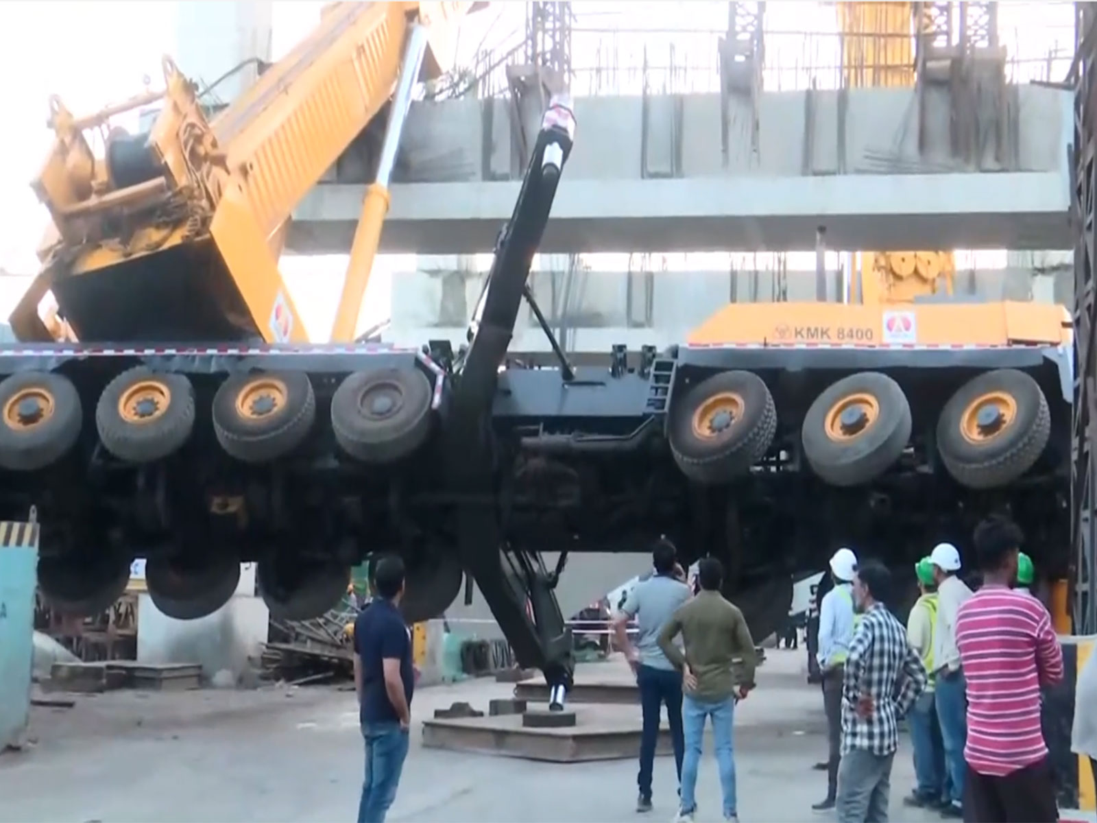 Early morning visuals from the spot (ANI)