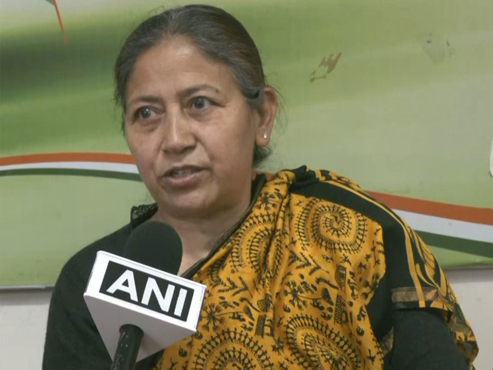 Himachal Pradesh Mahila Congress chief Jenab Chandel (Photo/ANI)