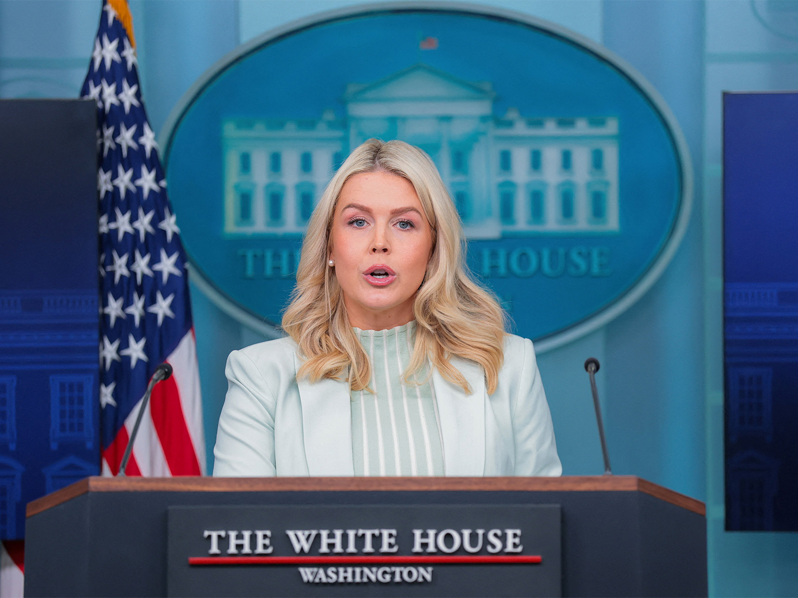 The White House Press Secretary Karoline Leavitt (Photo/Reuters) The White House Press Secretary Karoline Leavitt (Photo/Reuters)