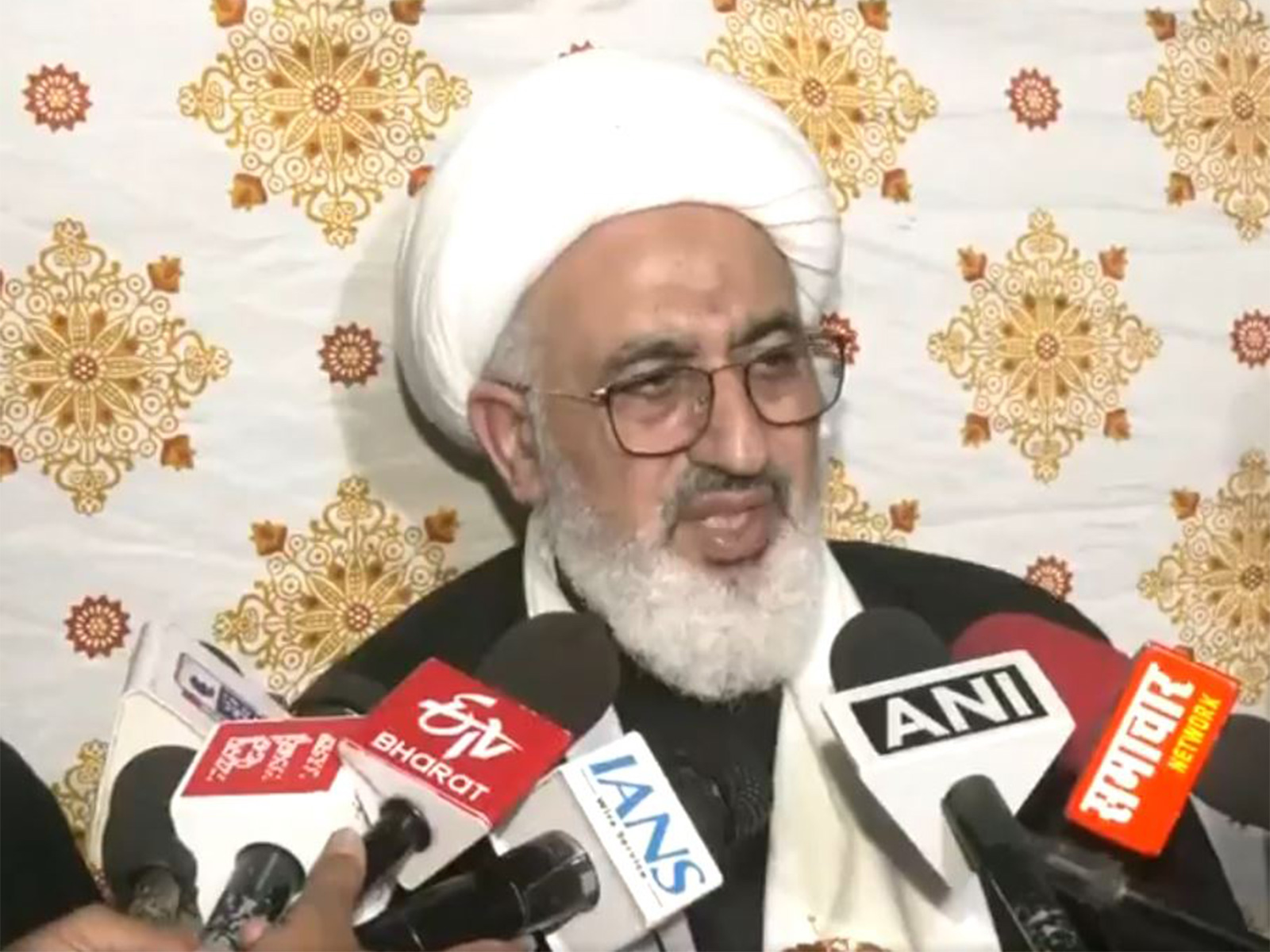 Dr Abdul Majid Hakeem Ilahi, representative of Iran’s Supreme Leader in India (Photo/ANI)