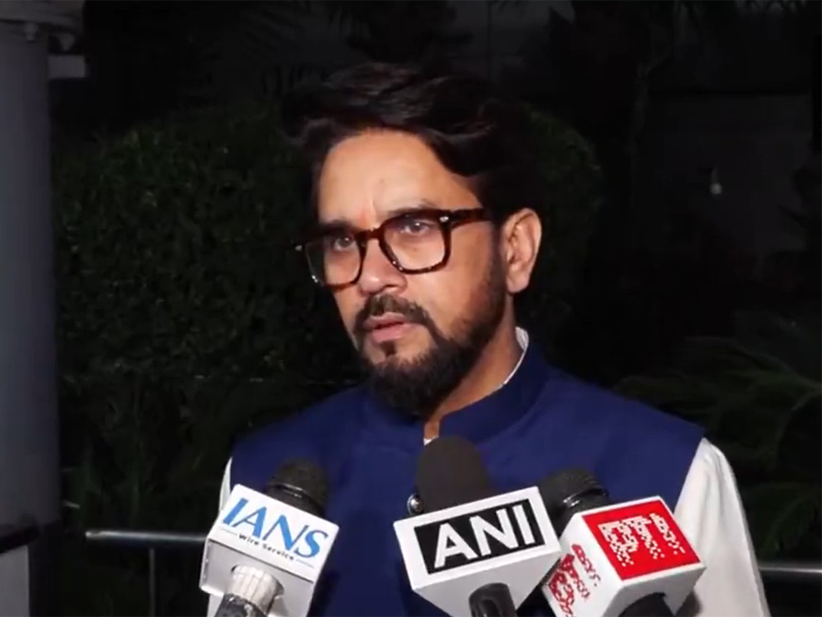 BJP MP Anurag Thakur (Photo/ANI) BJP MP Anurag Thakur (Photo/ANI)