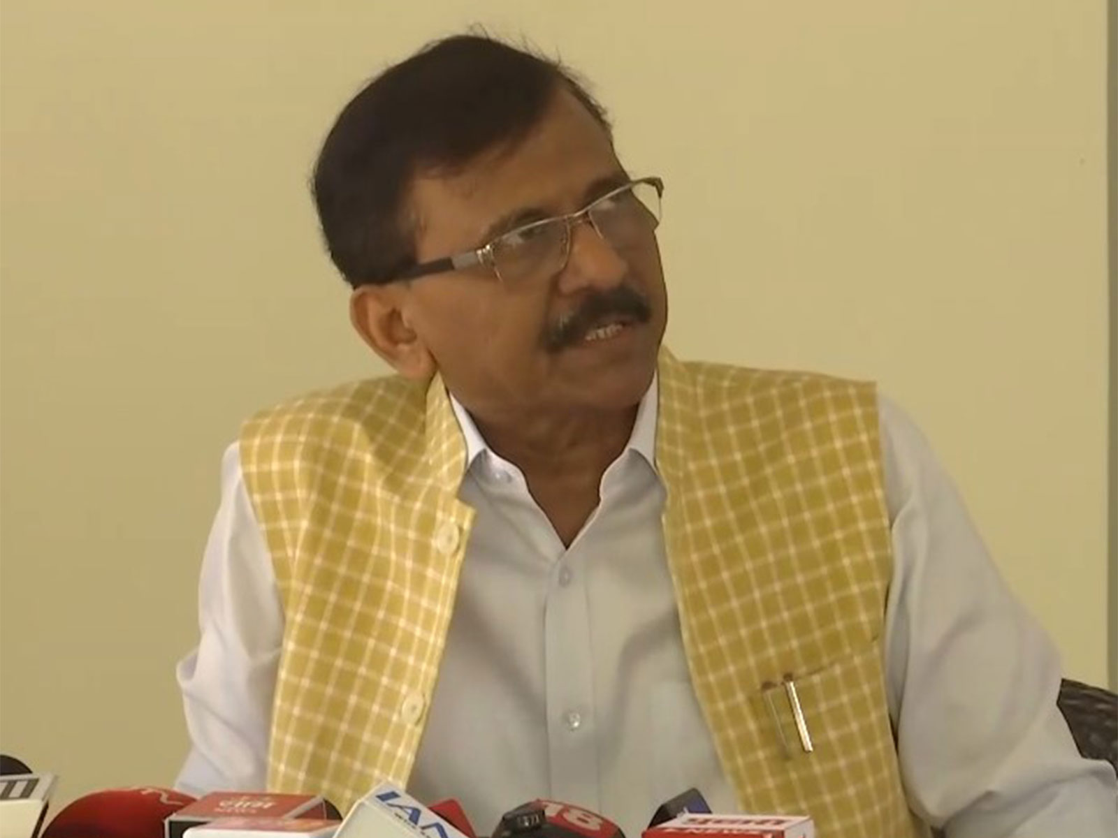 Shiv Sena (UBT) MP Sanjay Raut (Photo/ANI)