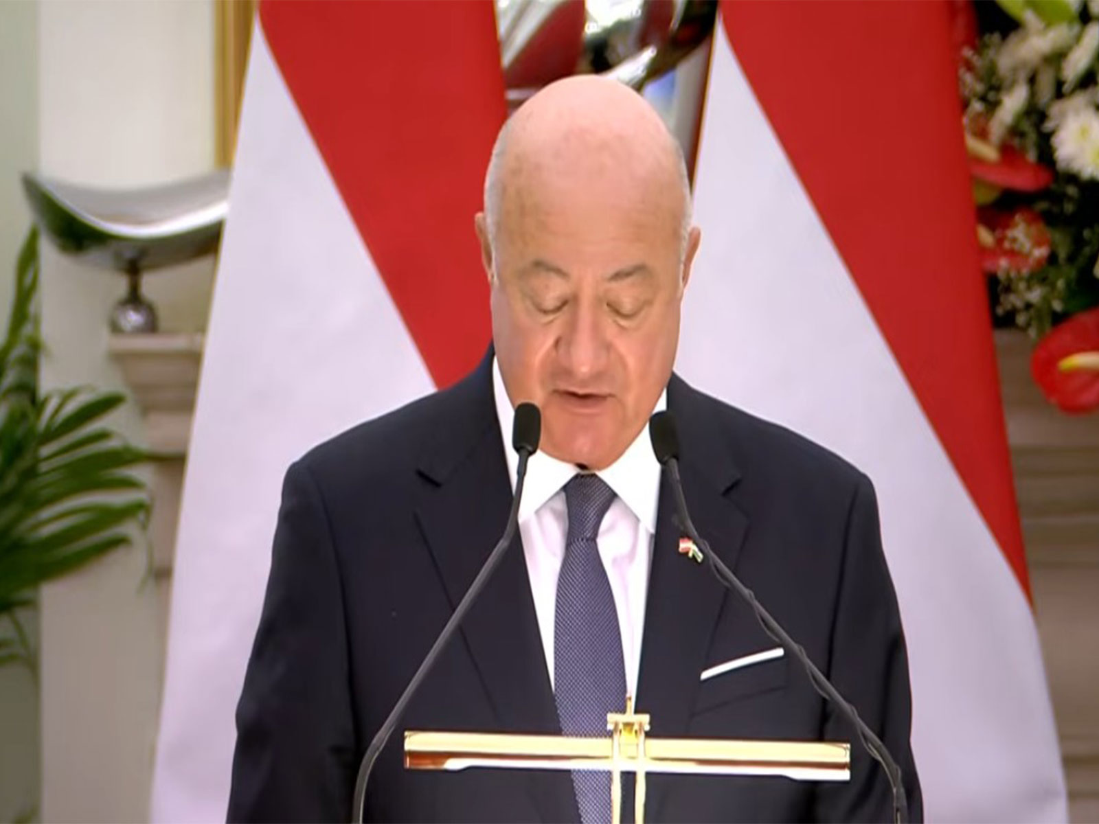  Austrian Chancellor Christian Stocker (Photo/YouTube/@NarendraModi)