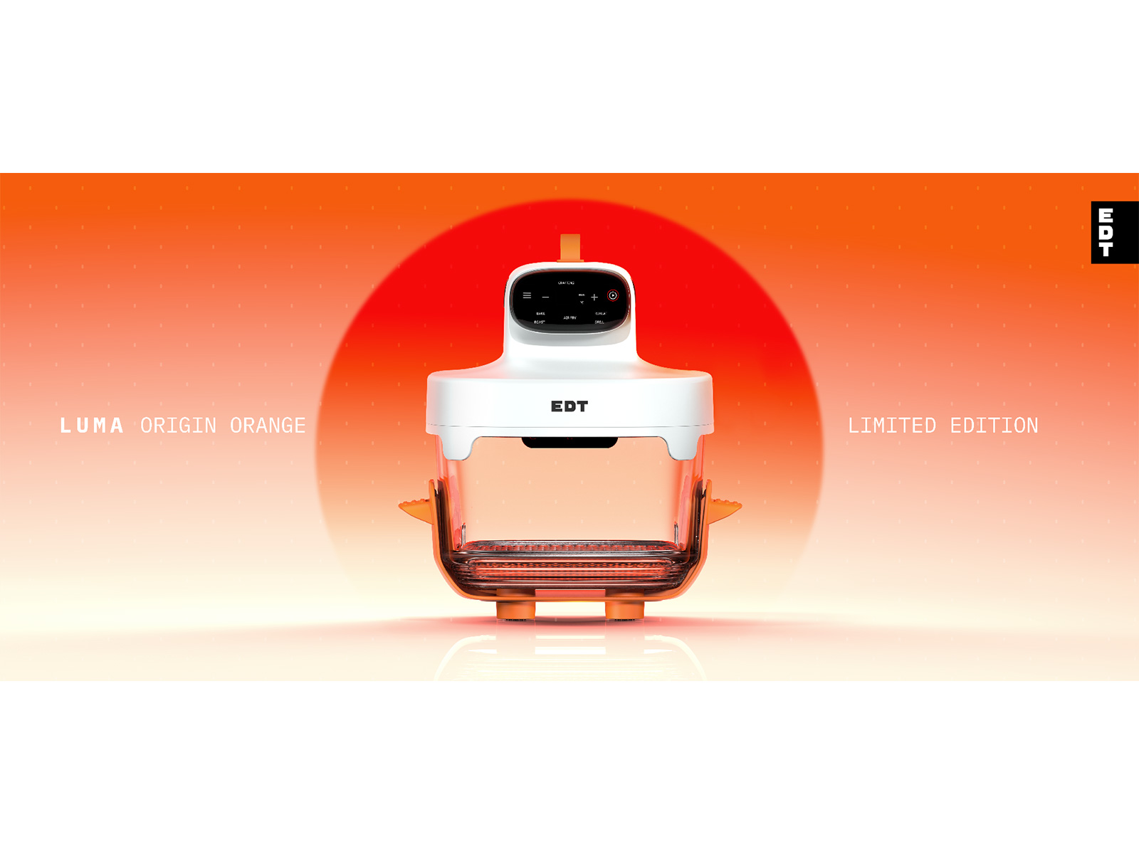 EDT Introduces The LUMA Air-Fryer Oven In Origin Orange, Reframing the Role of Kitchen Appliances in Modern Indian Homes