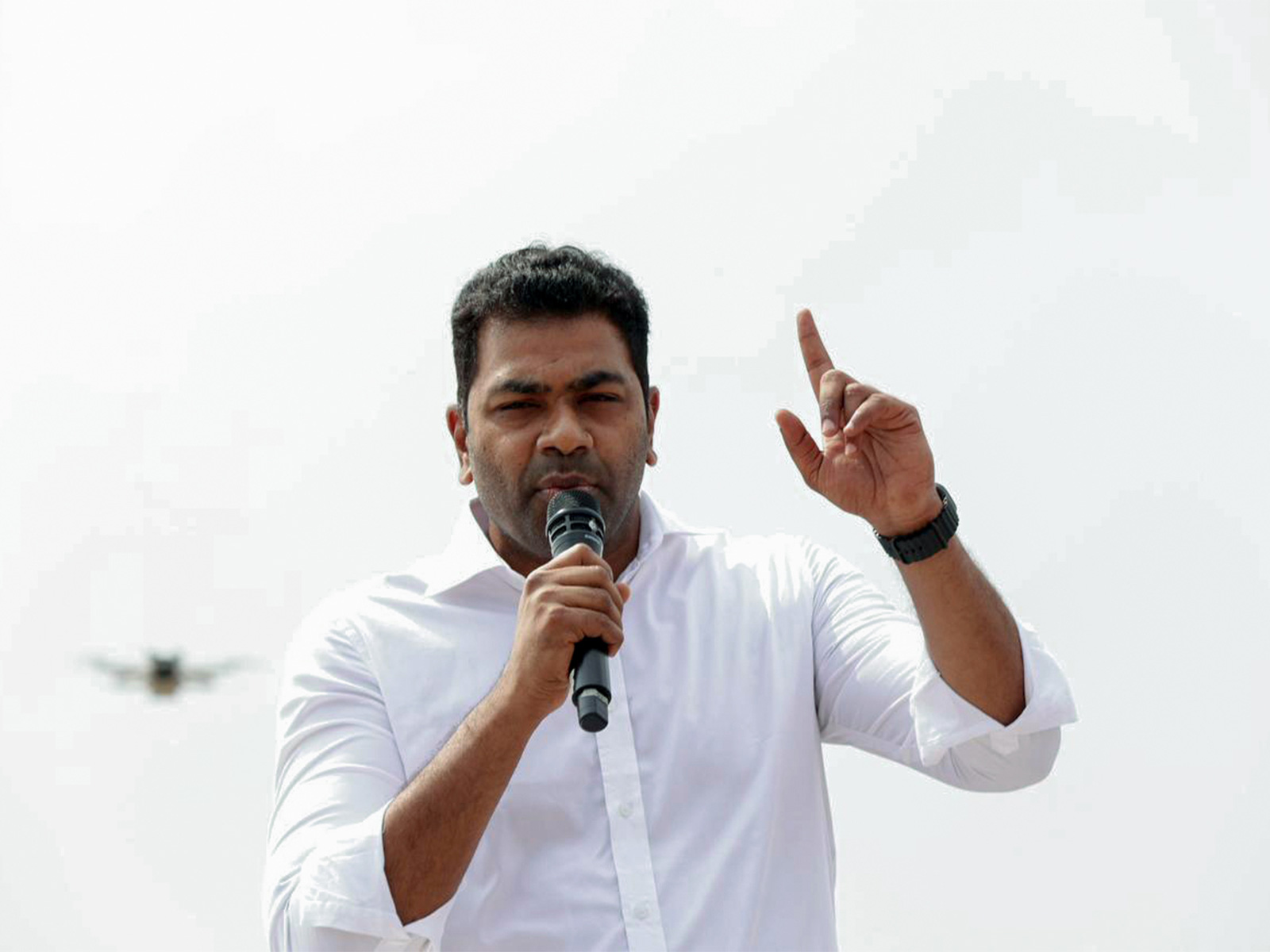 TVK leader Aadhav Arjuna (Photo/ANI) TVK leader Aadhav Arjuna (Photo/ANI)