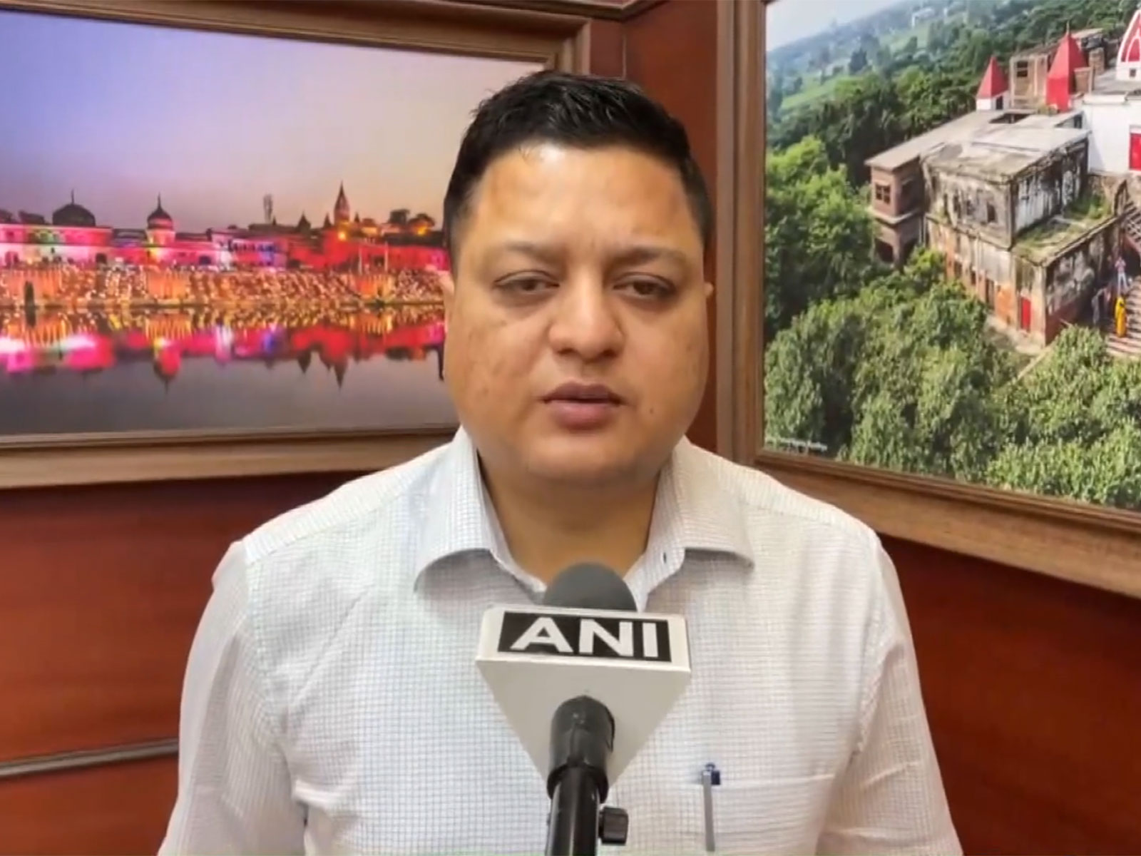 Ayodhya DM Nikhil Tikaram Funde (Photo/ANI)