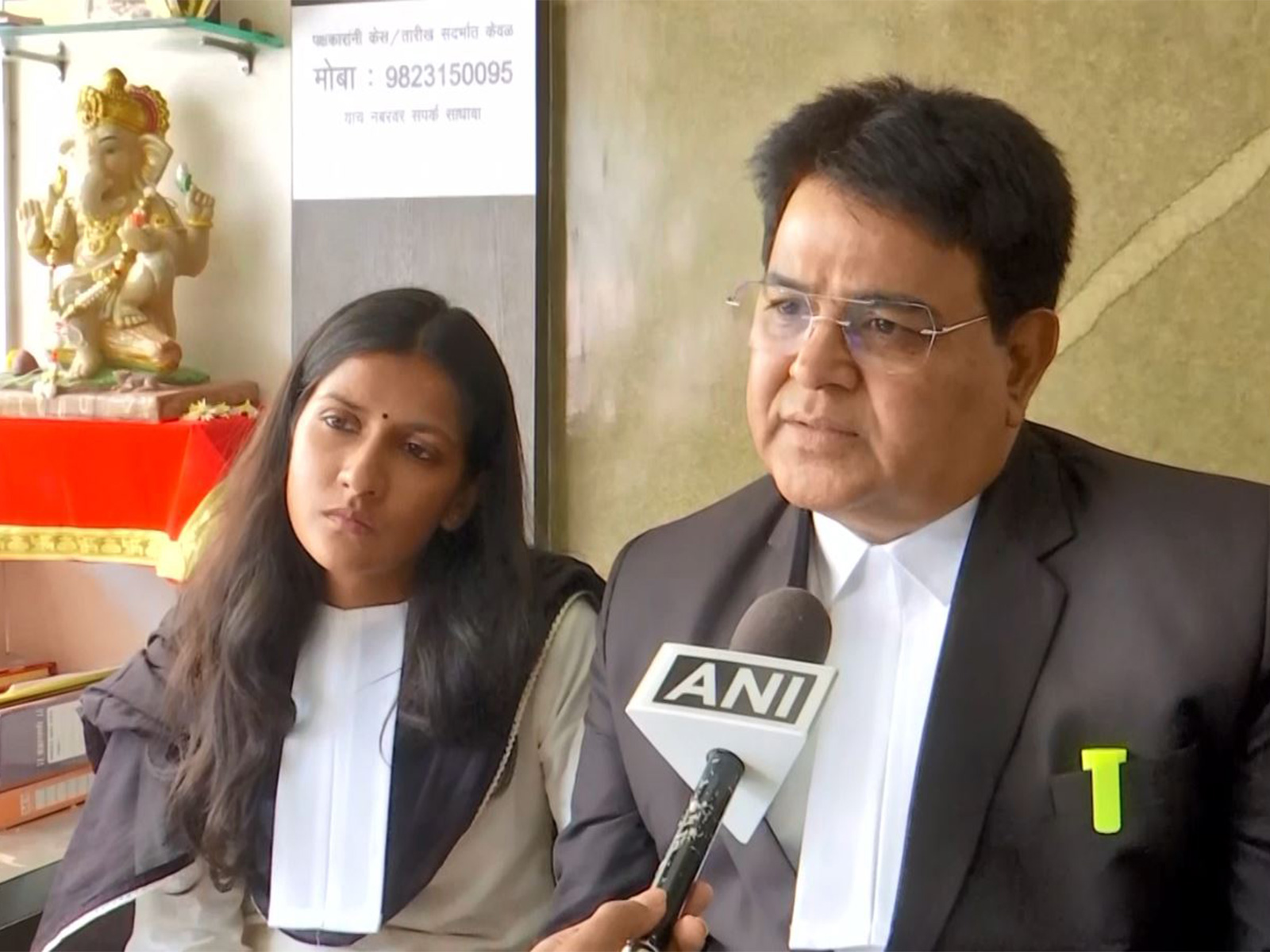 Advocate Baba Sayyad (Photo/ANI)