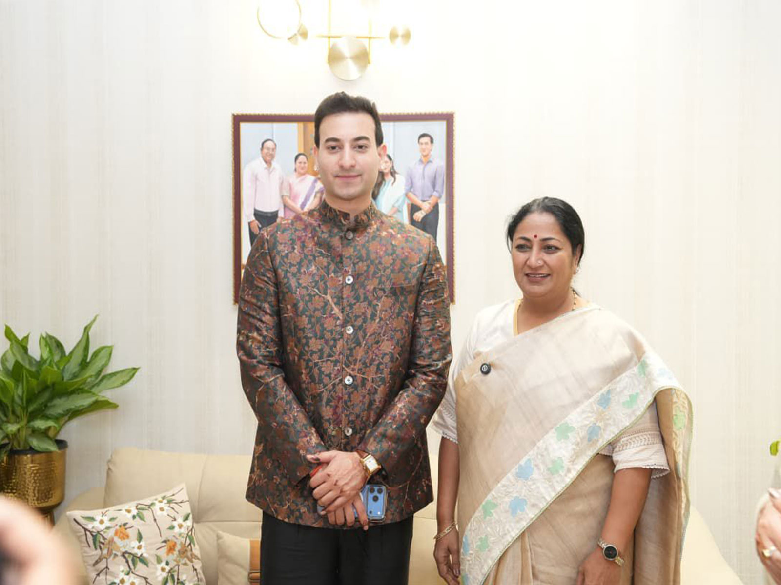 Rishab Rikhiram Sharma meets Delhi CM Rekha Gupta (Photo/Rishab Rikhiram Sharma's team)