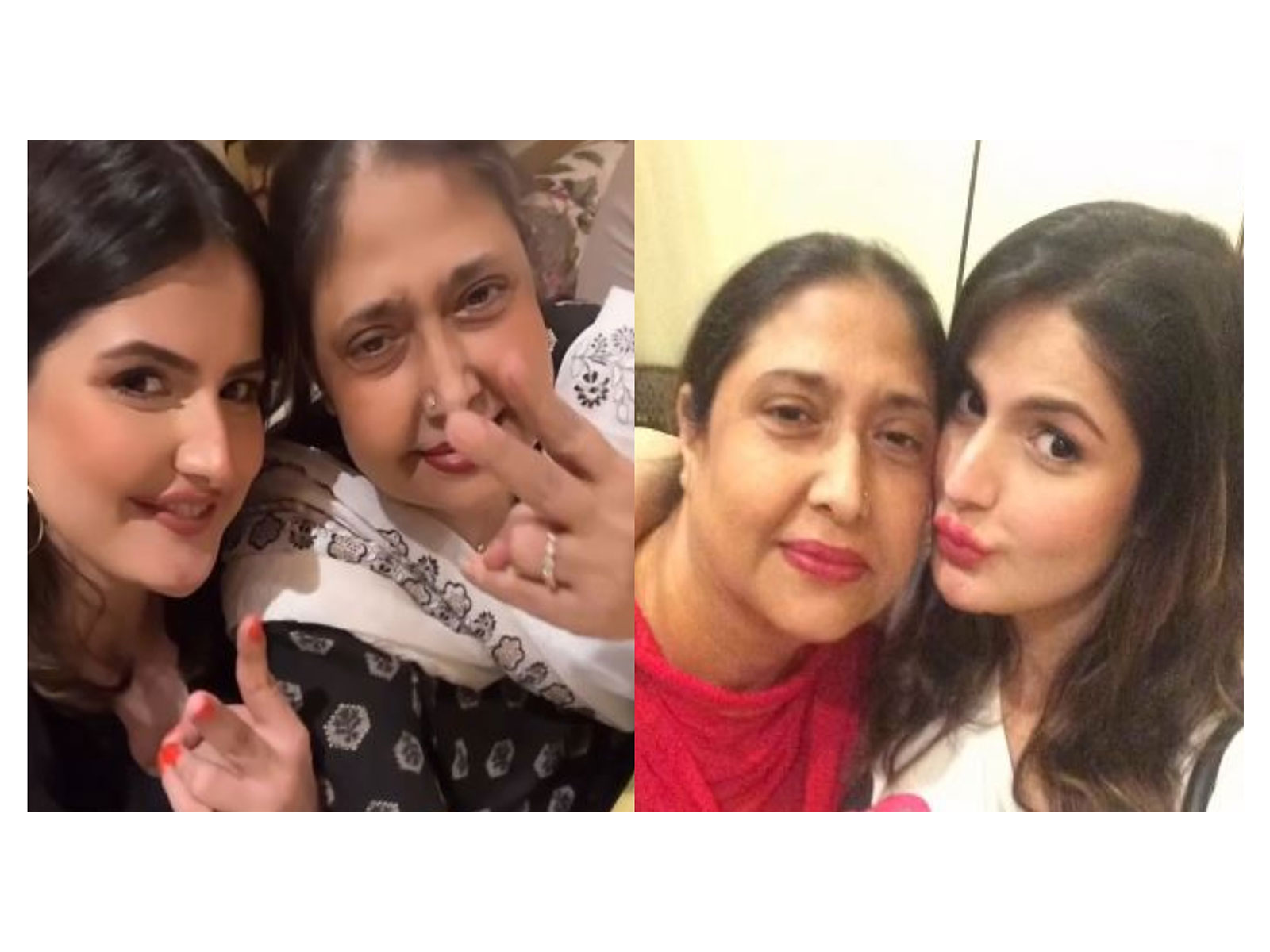Zareen Khan mourns mother's passing (Photo/Instagram@zareenkhan) Zareen Khan mourns mother's passing (Photo/Instagram@zareenkhan)