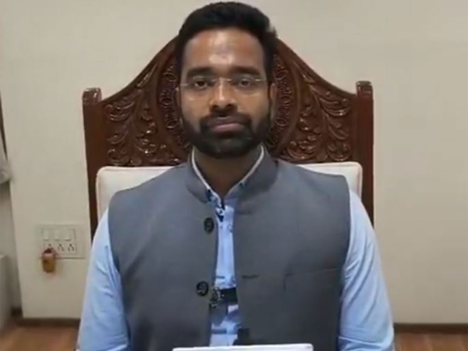 District Collector Jalgaon, Rohan Ghuge (Photo: ANI)