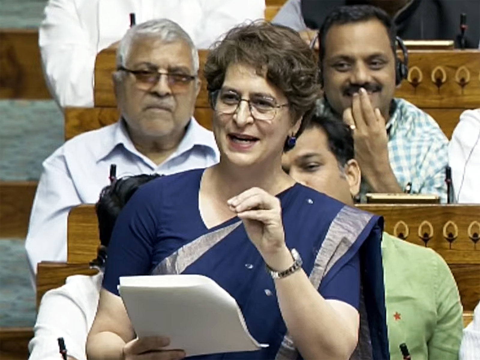 Congress MP Priyanka Gandhi Vadra (File Photo/ANI)