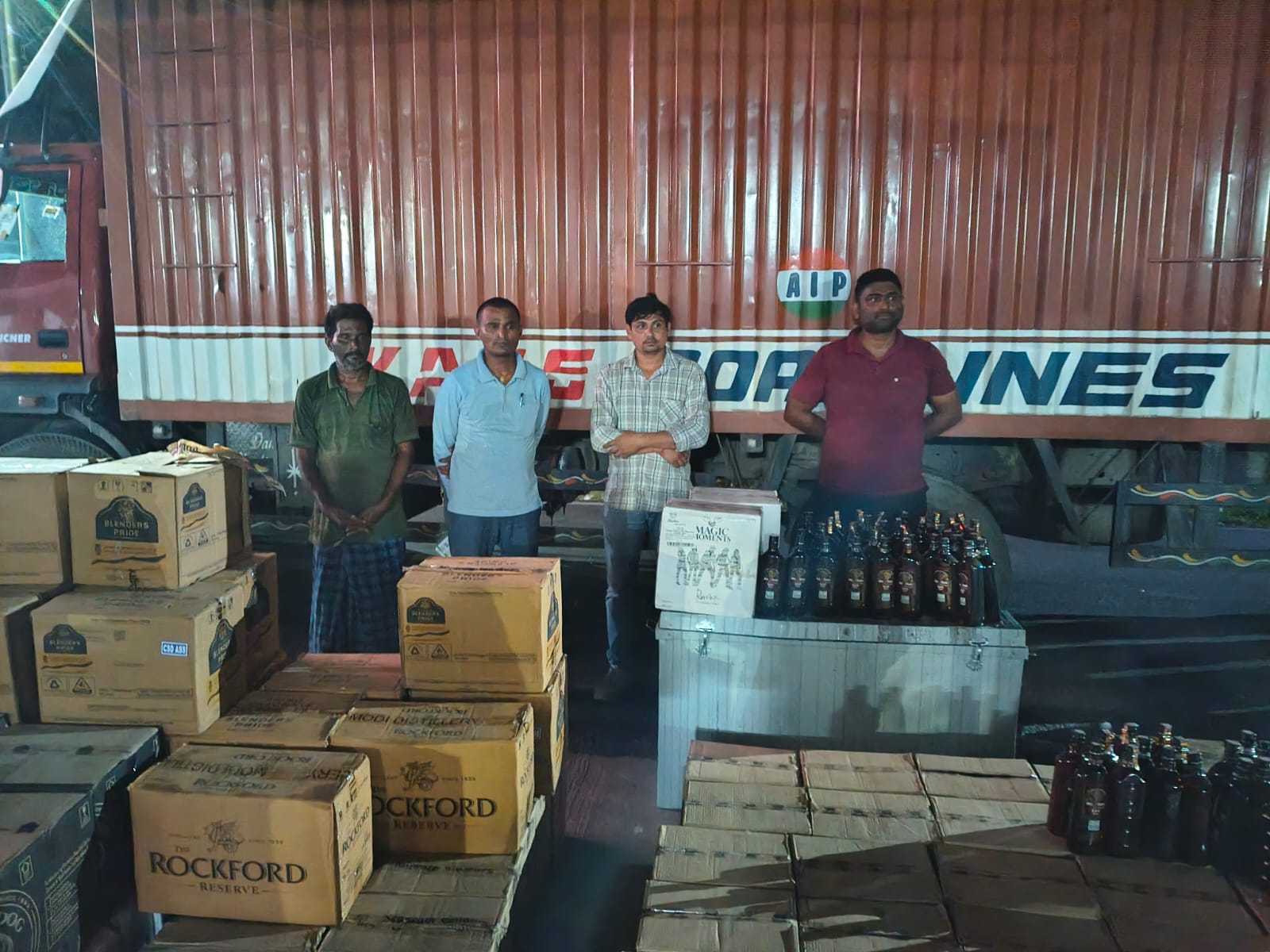Army CSD liquor smuggling racket busted in Assam (Photo/ANI)