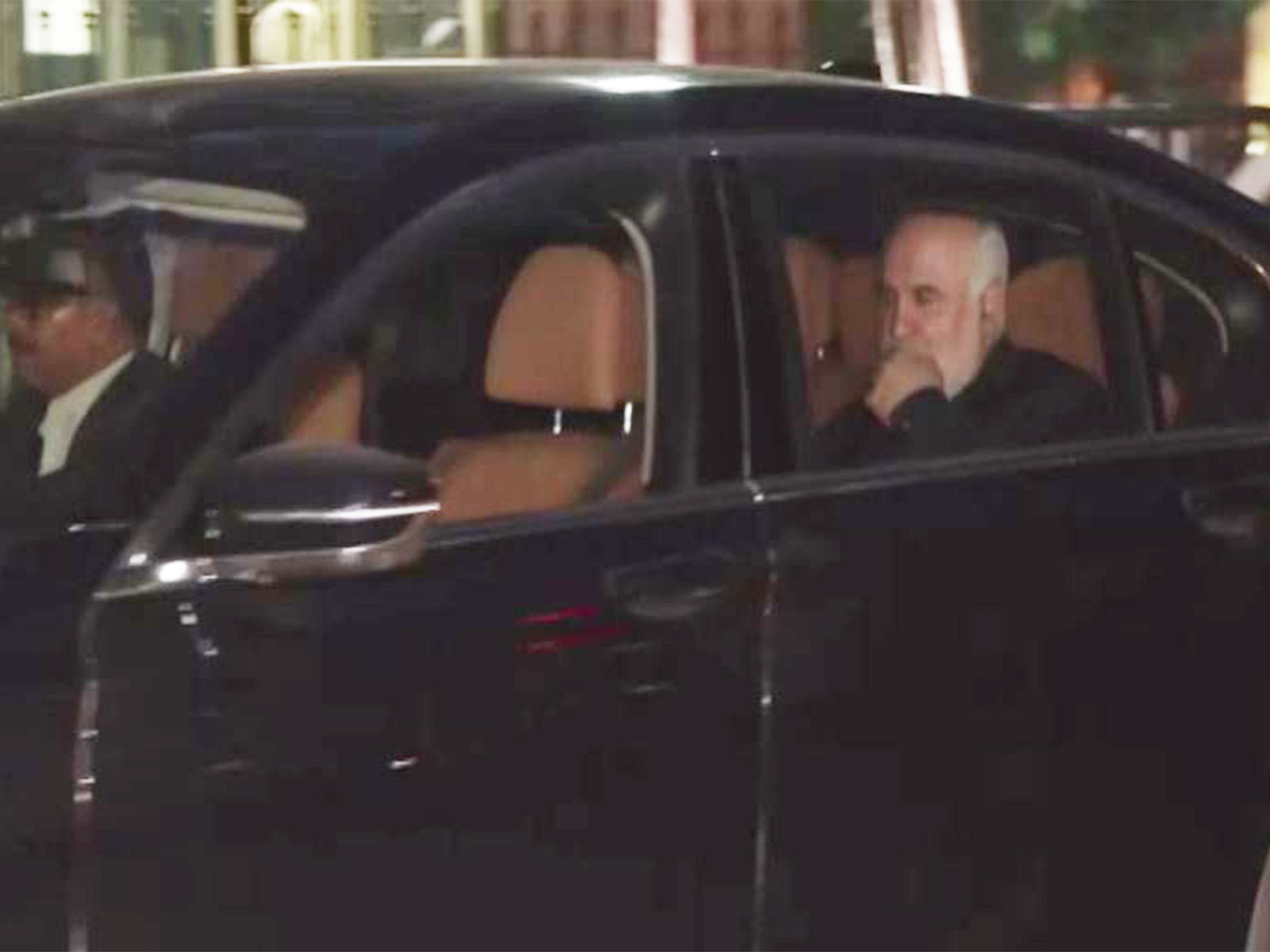 Iranian Ambassador Mohammad Fathali leaving from the Ministry of External Affairs (Photo/ANI)