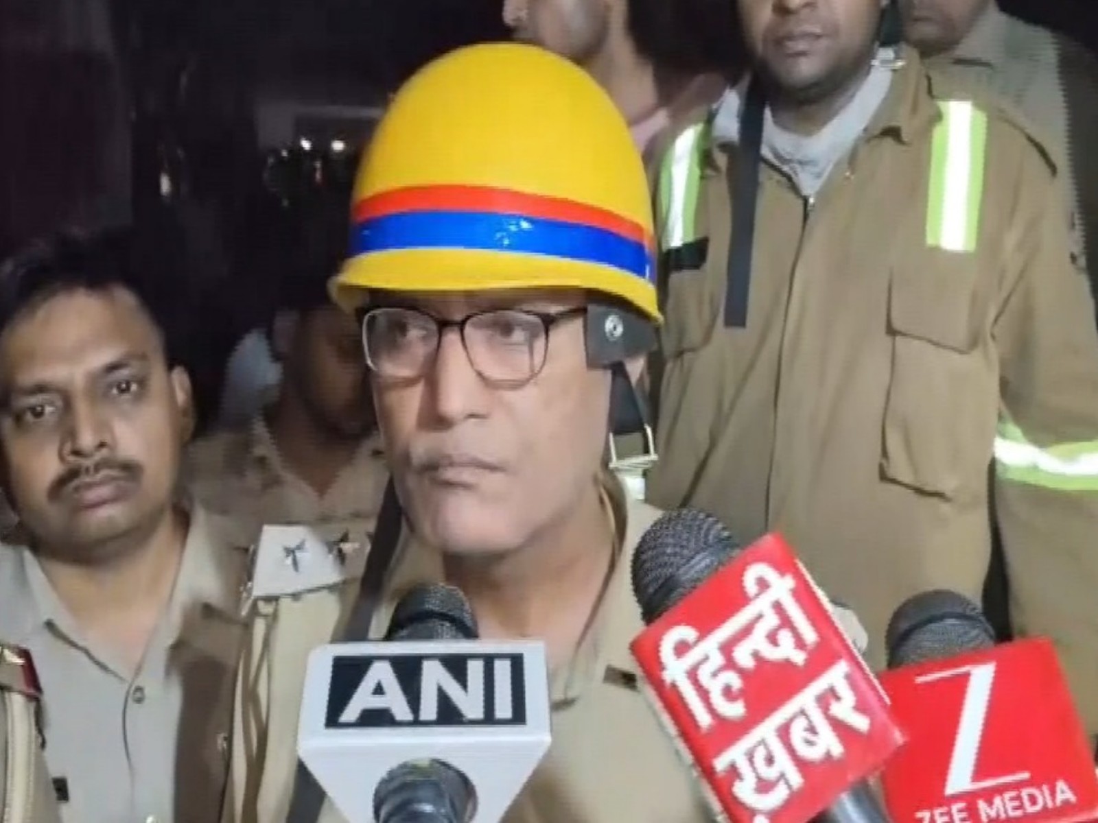 Fire Officer Satendra Pandey (Photo/ANI)