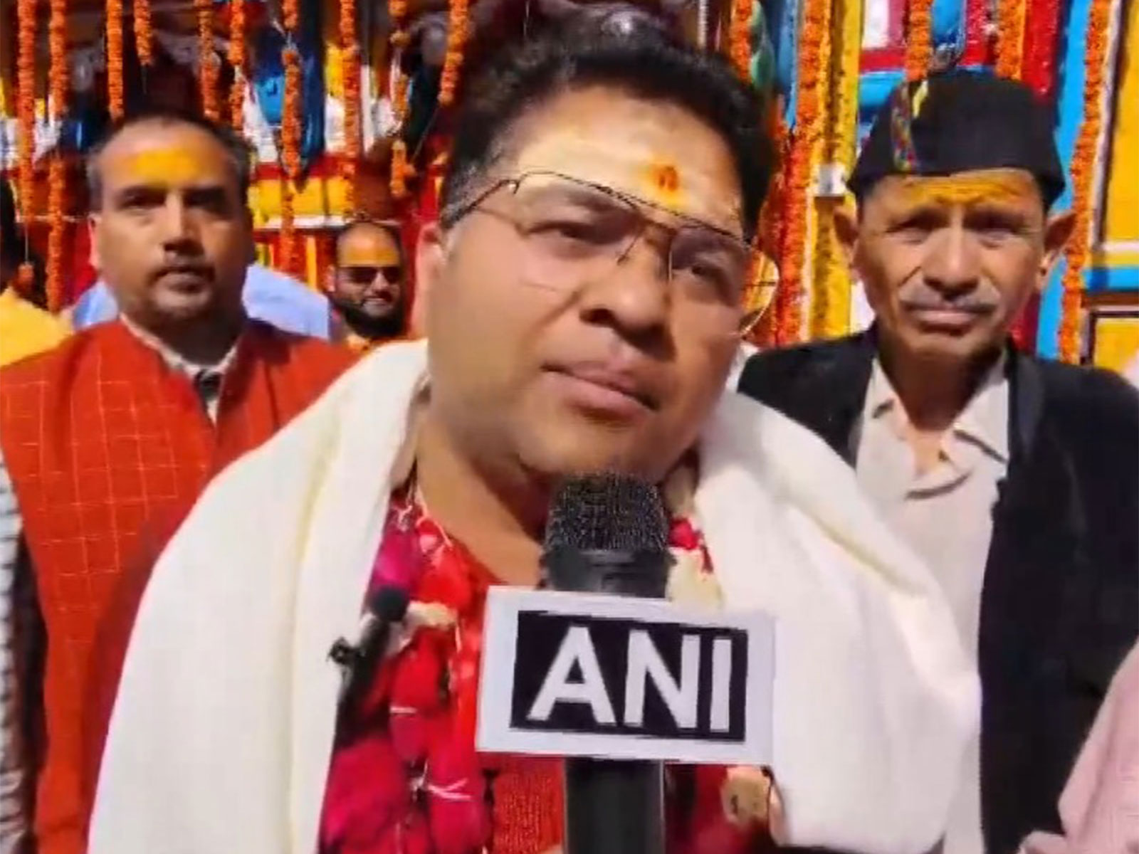 District Magistrate of Rudraprayag Vishal Mishra (Photo/ANI)