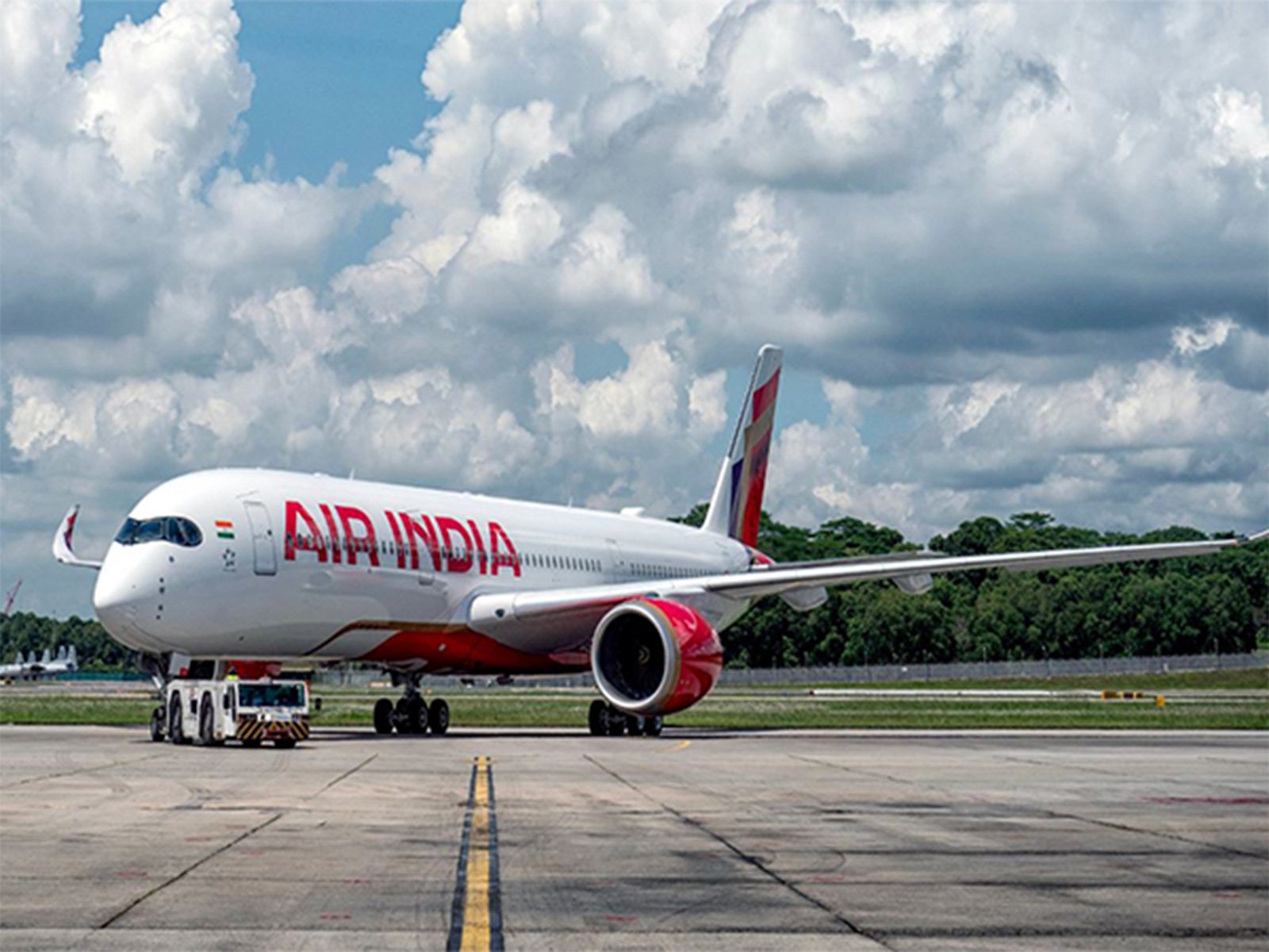 Air India welcomes its first retrofitted B787-8 featuring new cabin&hellip;